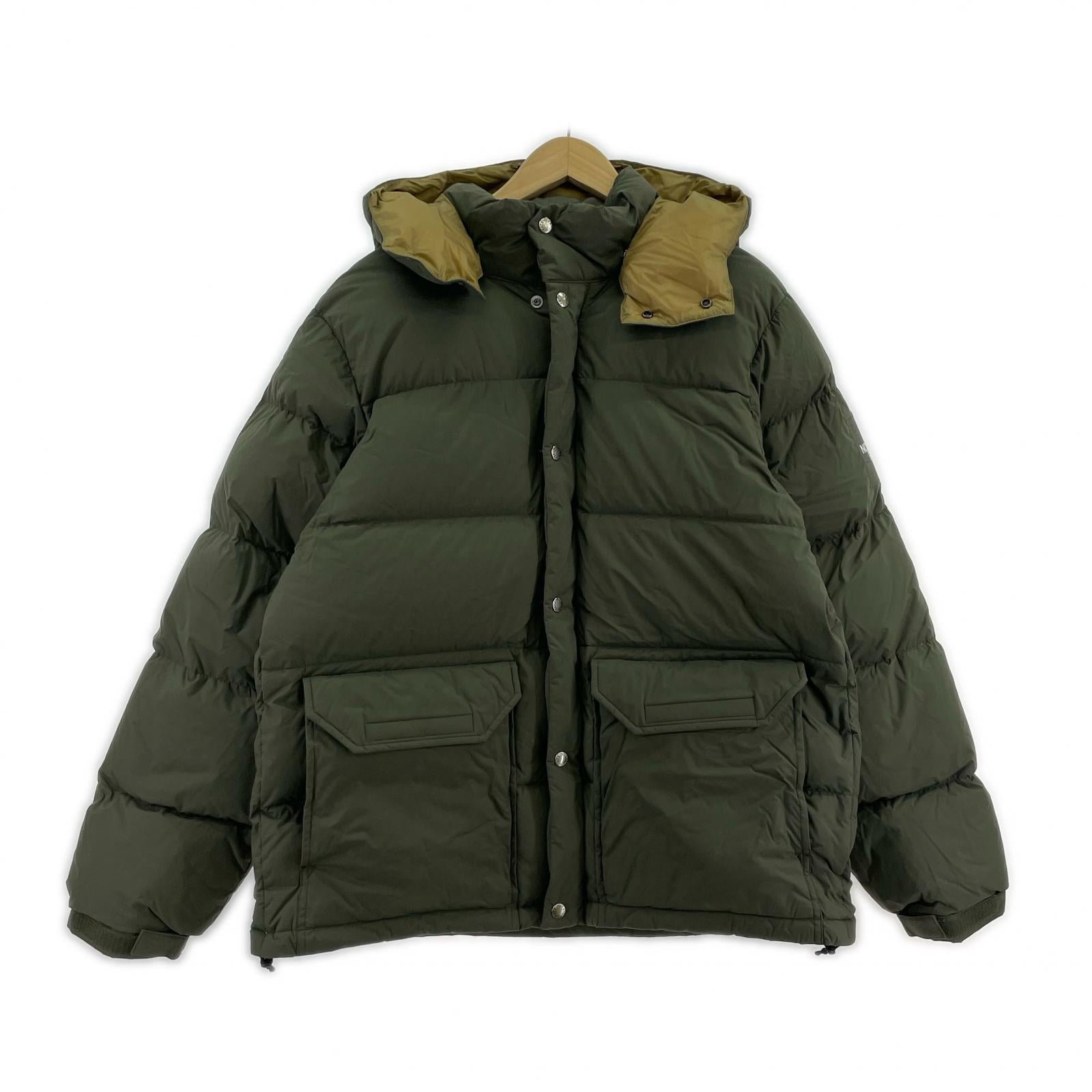 ダウンジャケット CAMP Sierra Short L L カーキ