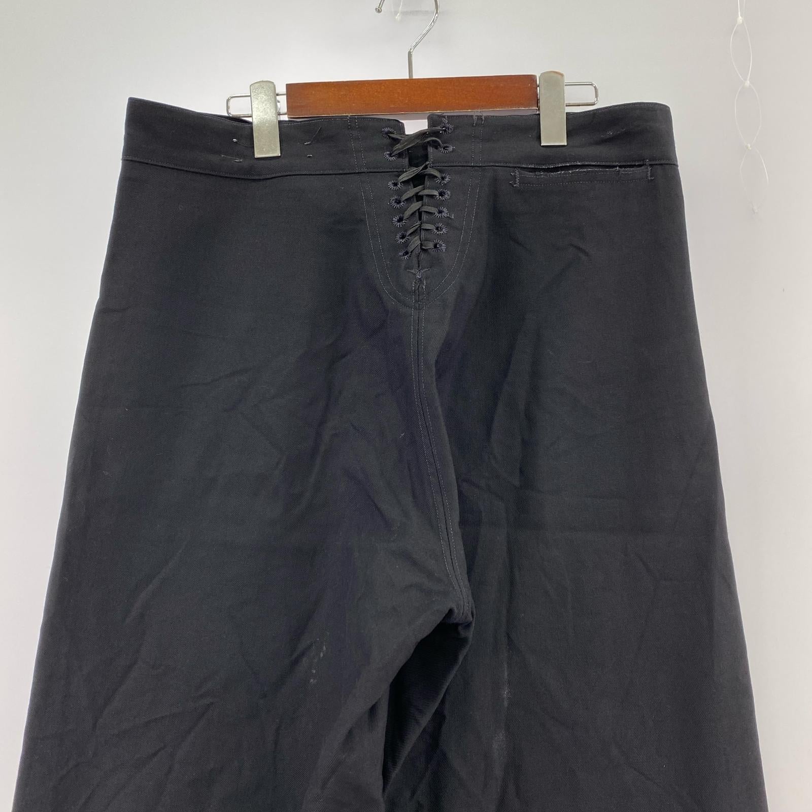 パンツ セーラーフレアパンツ W34 34 ブラック