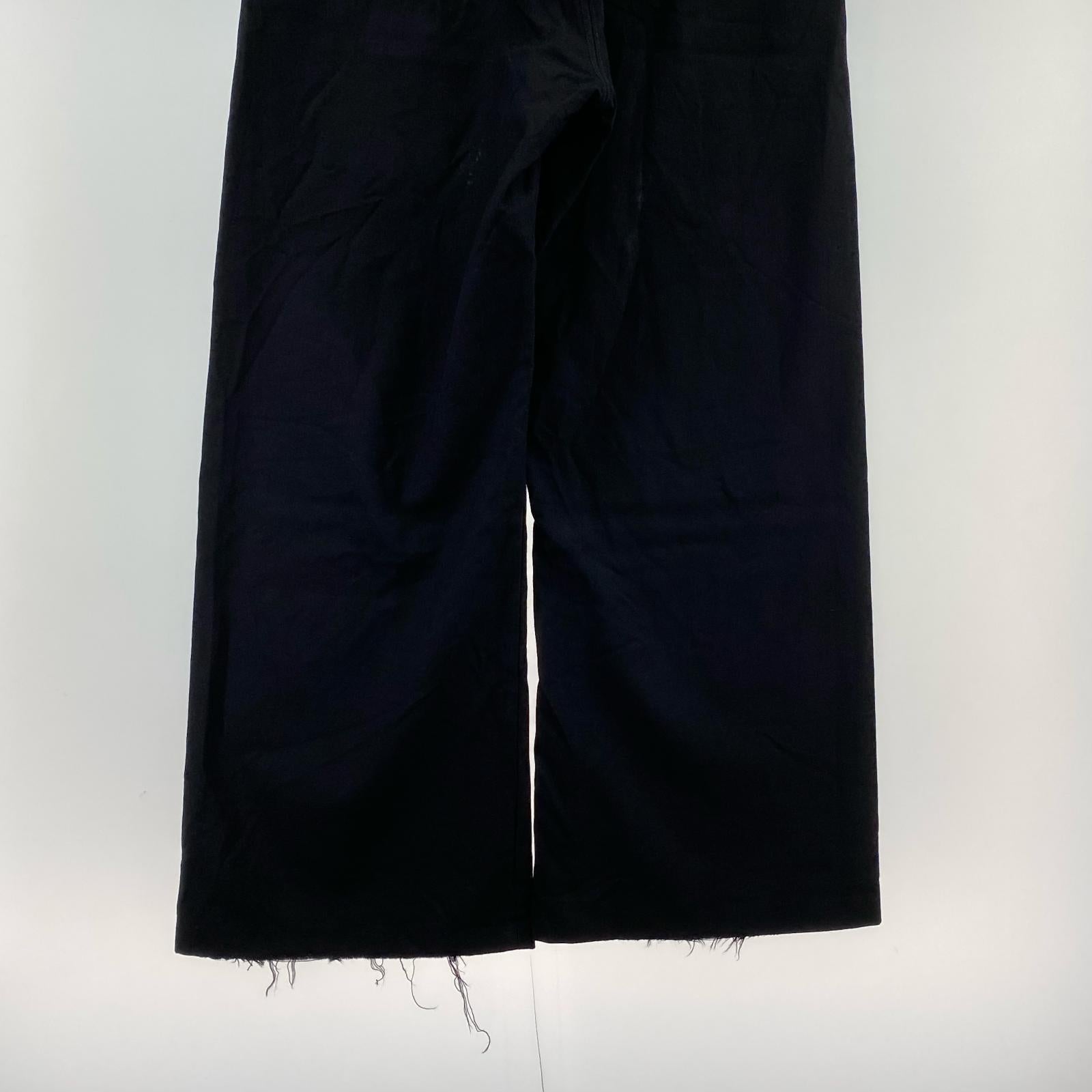 パンツ セーラーフレアパンツ W34 34 ブラック