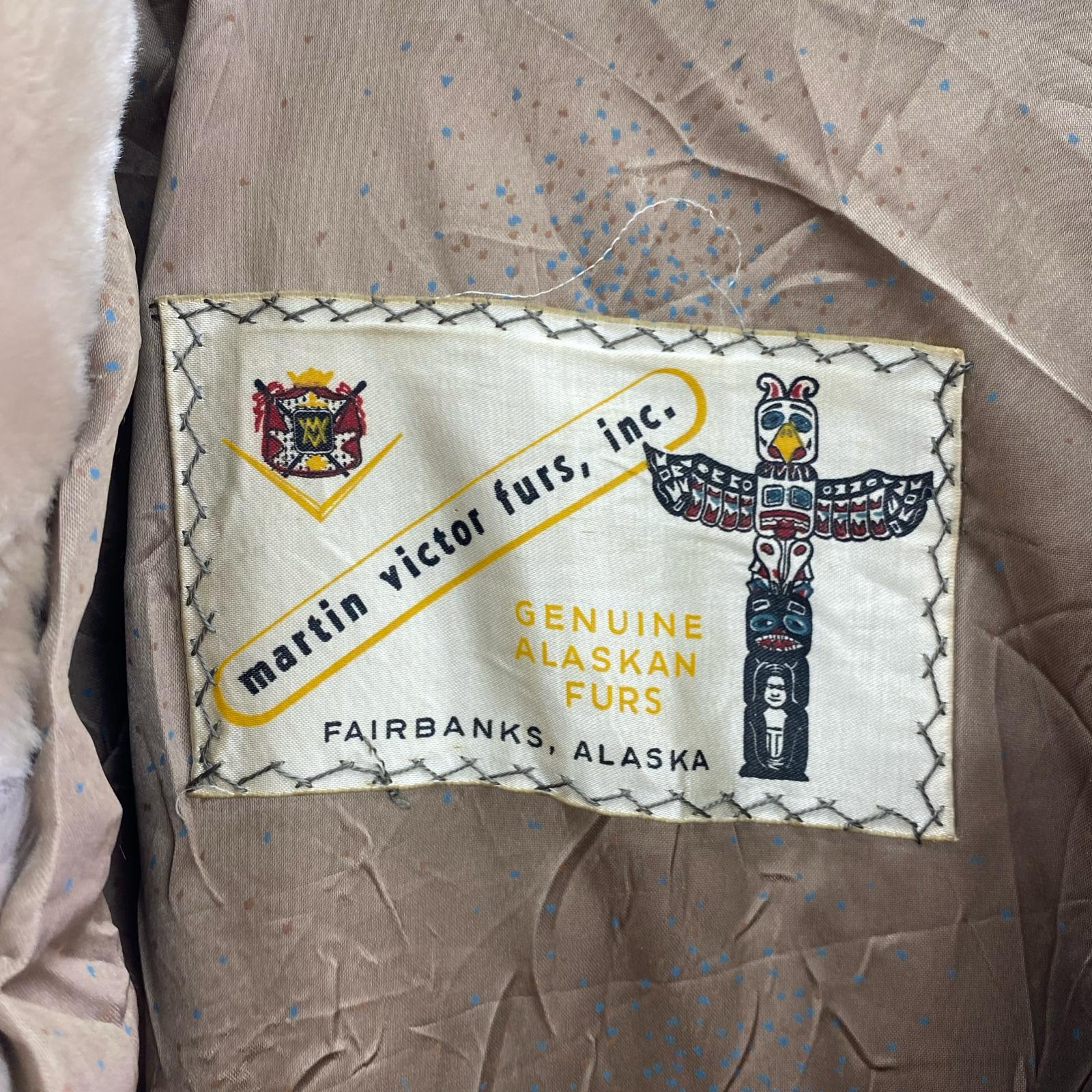 その他アウター 50s martin victor furs alaska ファーコート L ベージュ