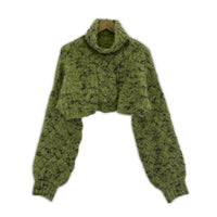 ニット UND 2WAY LOOP YARN SHORT KNIT フリー