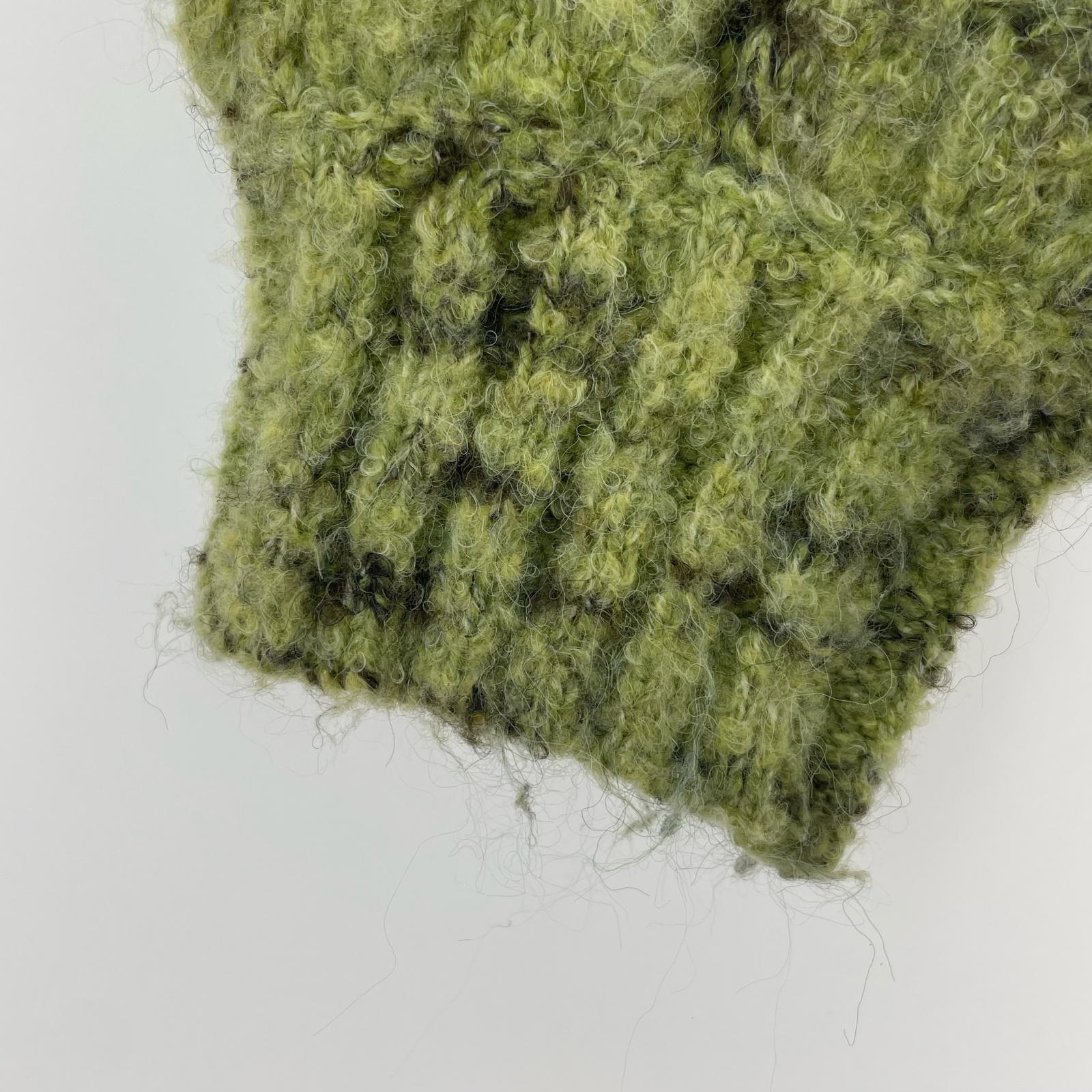 ニット UND 2WAY LOOP YARN SHORT KNIT フリー