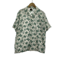 半袖シャツ パピヨン S/Sレーヨンシャツ (M) M ホワイト