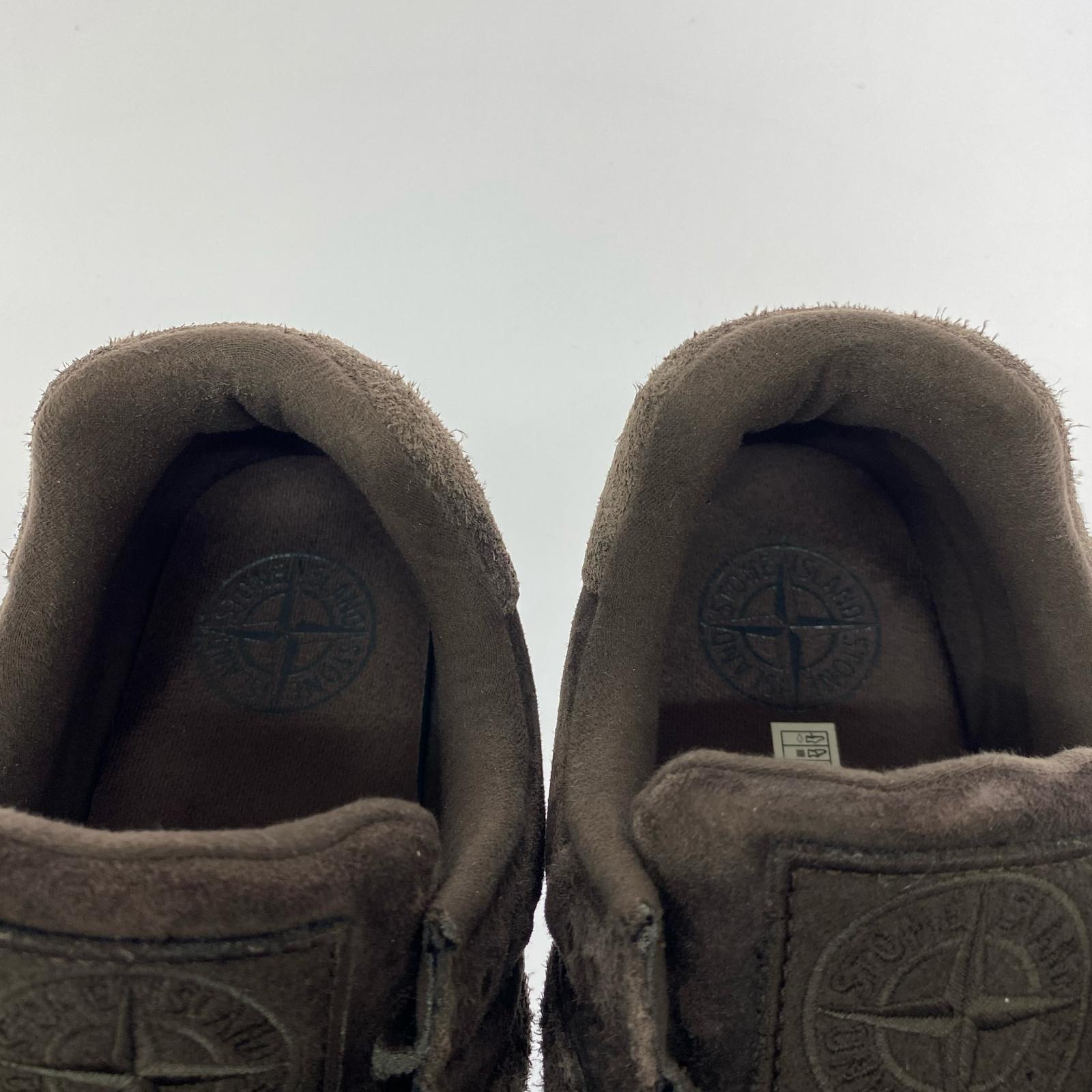 スニーカー ×Stone Island 574 Legacy Ghost ダークブラウン 26cm (US8 UK7 1/2 EU42)