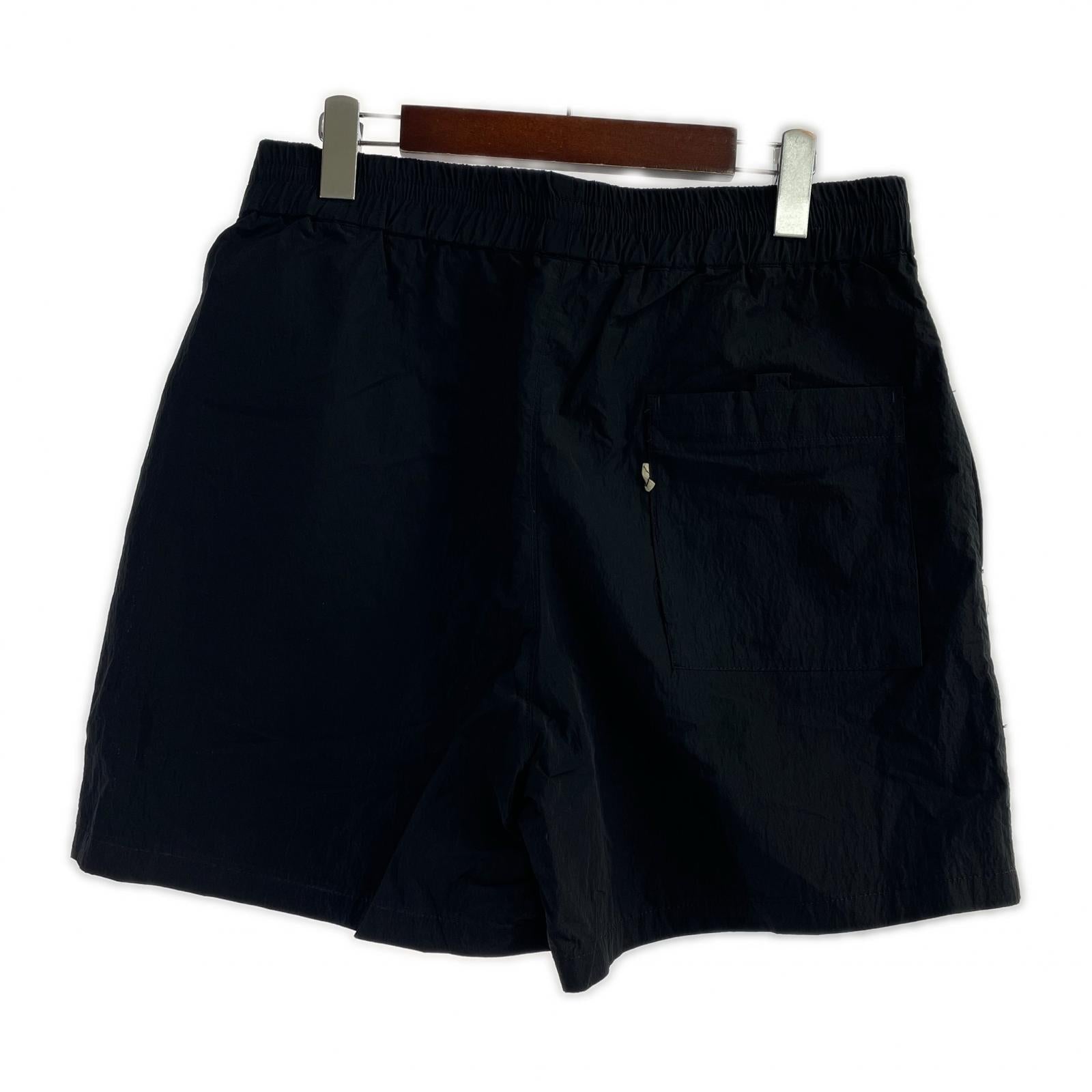 ショートパンツ OVY ナイロンショーツ 黒 (M) M ブラック