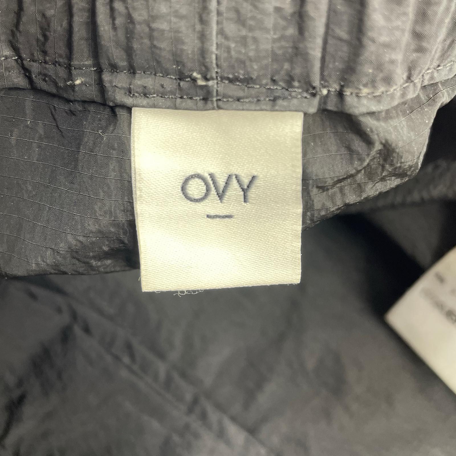 ショートパンツ OVY ナイロンショーツ 黒 (M) M ブラック
