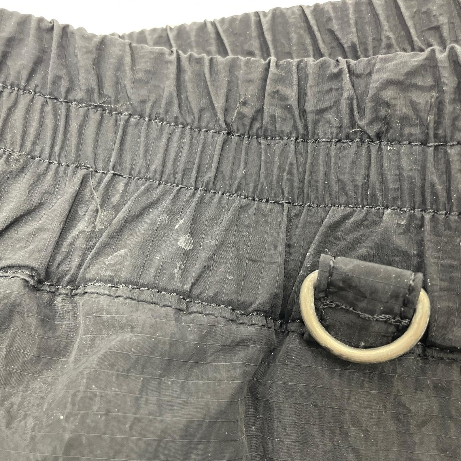 ショートパンツ OVY ナイロンショーツ 黒 (M) M ブラック