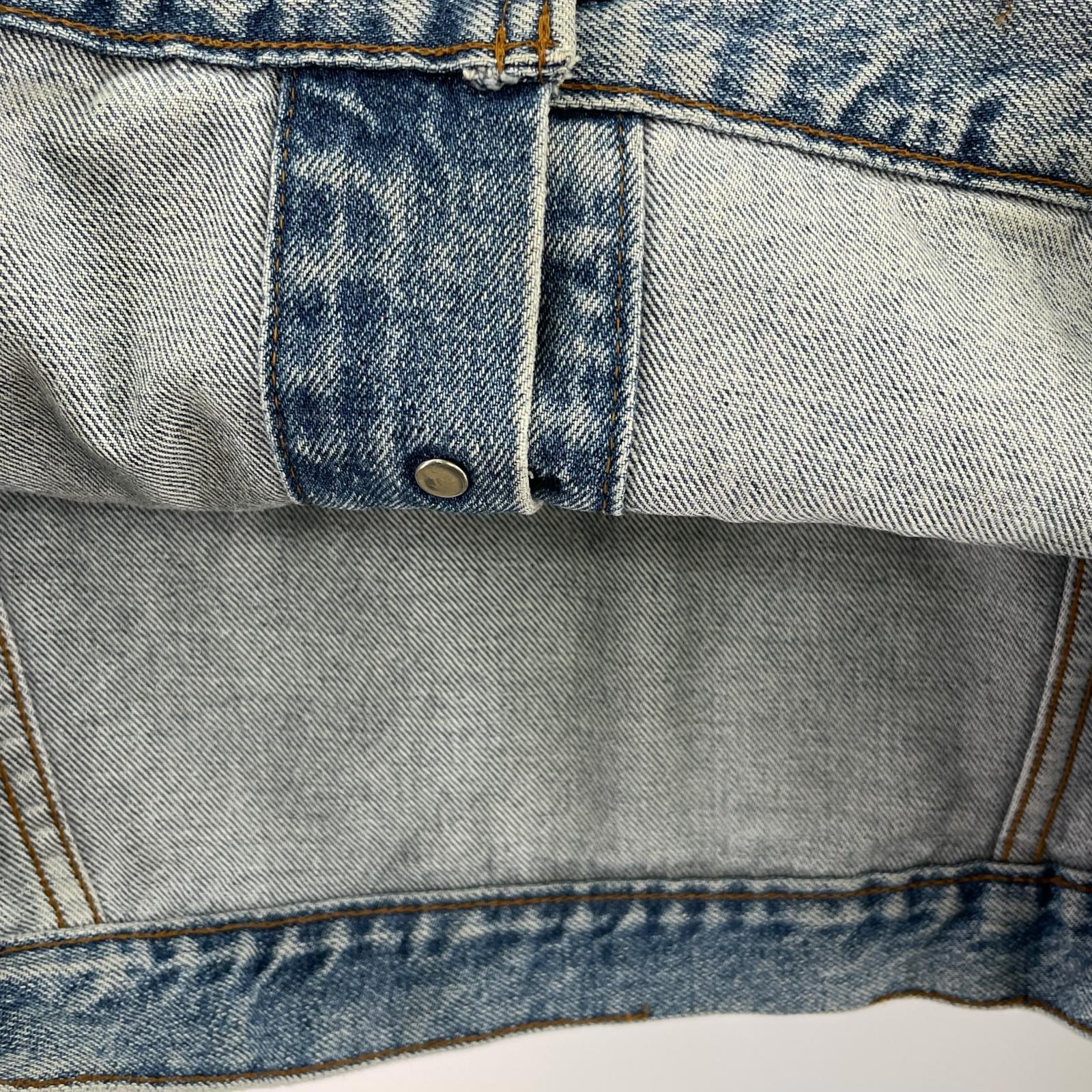 デニムジャケット 70649-0217 オレンジタブ M ブルー