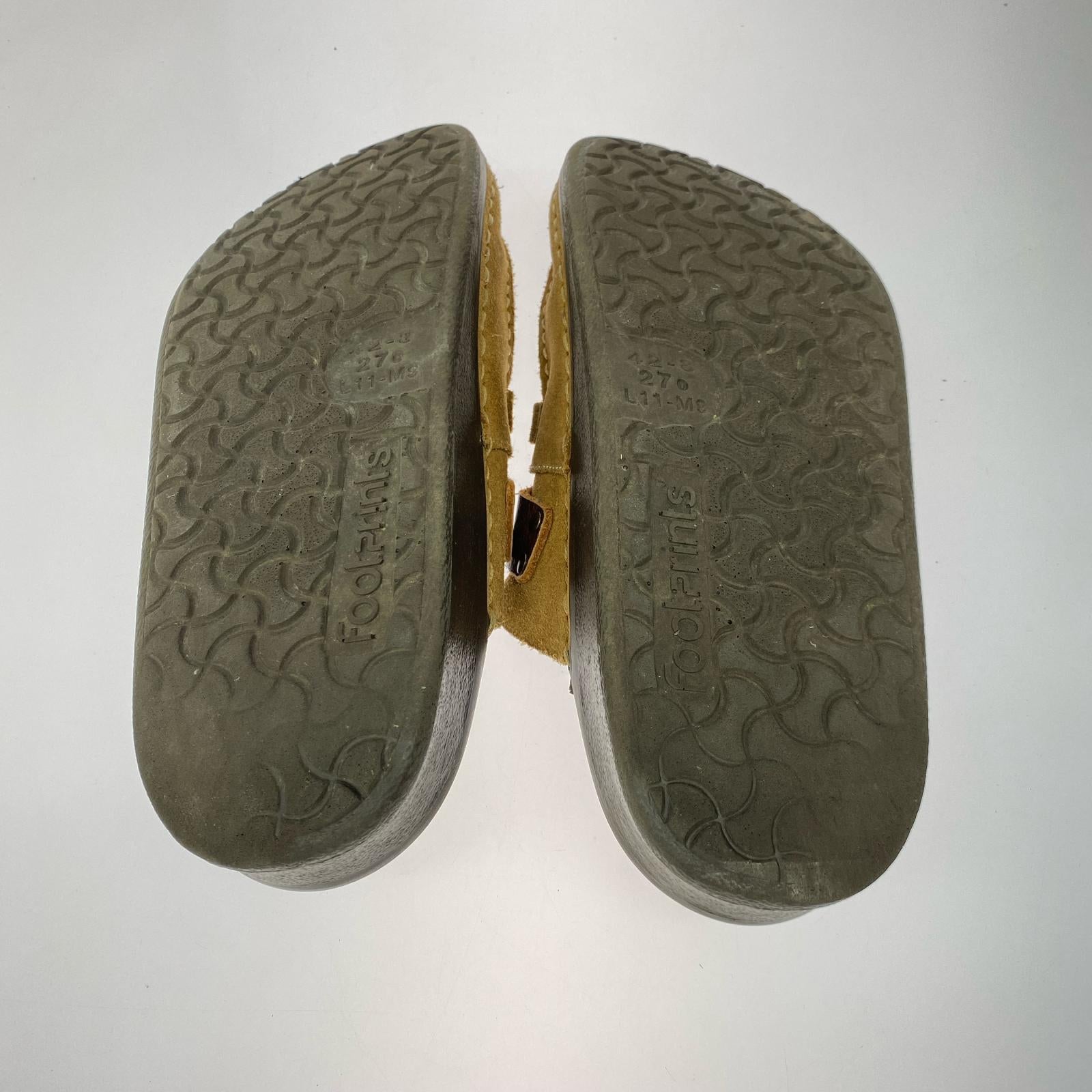 シューズ Footprints モカシンサンダル 42 27cm (US9 UK8 1/2 EU44) ベージュ