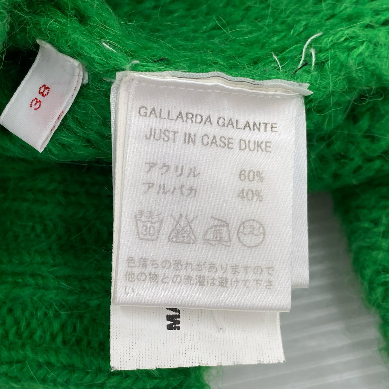 ニット 2トーン アルパカニット 38 GRN 38 グリーン