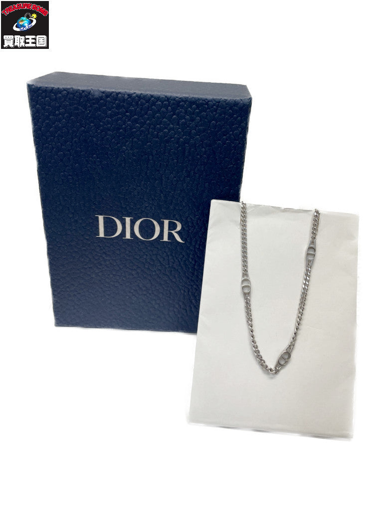 DIOR 925 CD Icon チェーンリンクネックレス 53~57.5cm