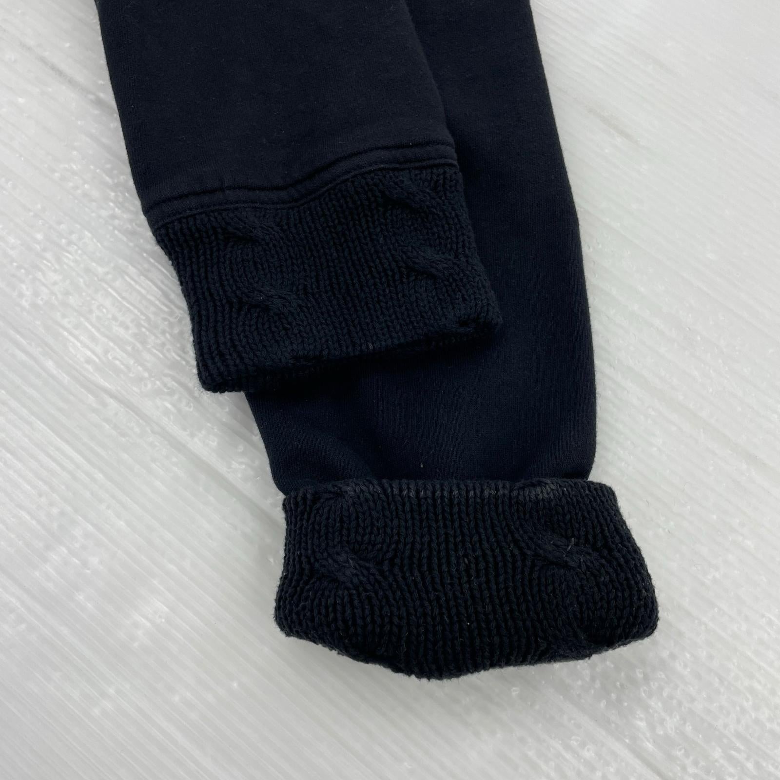 ジャケット GAIJIN MADE スタンドネックニット切替ジャケット 黒 S ブラック