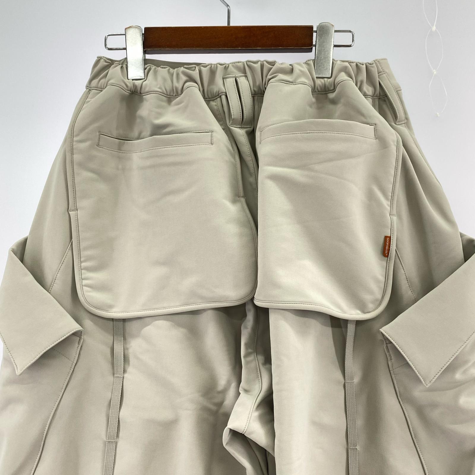 パンツ GOOPiMADE デザインパンツ グレー (1) 1 グレー