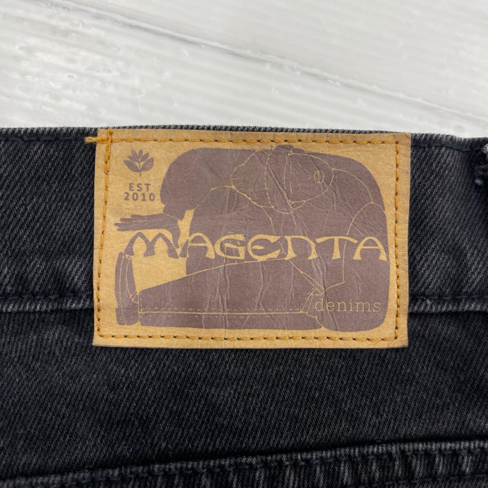 デニムパンツ magenta デニムパンツ 黒 (S) S ブラック