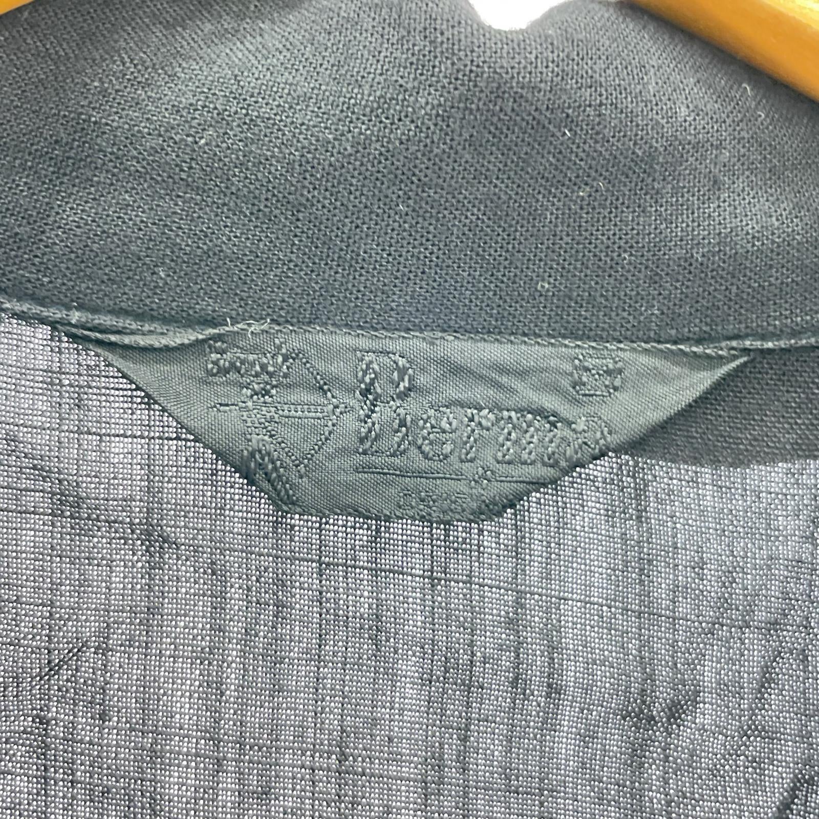 半袖Tシャツ 50s 60s BUD BERMA POシャツ ブラック