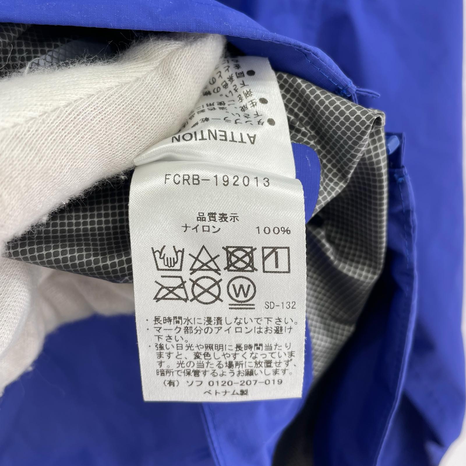 ジャケット 19AW FCRB RAIN JACKET(XL) ブルー