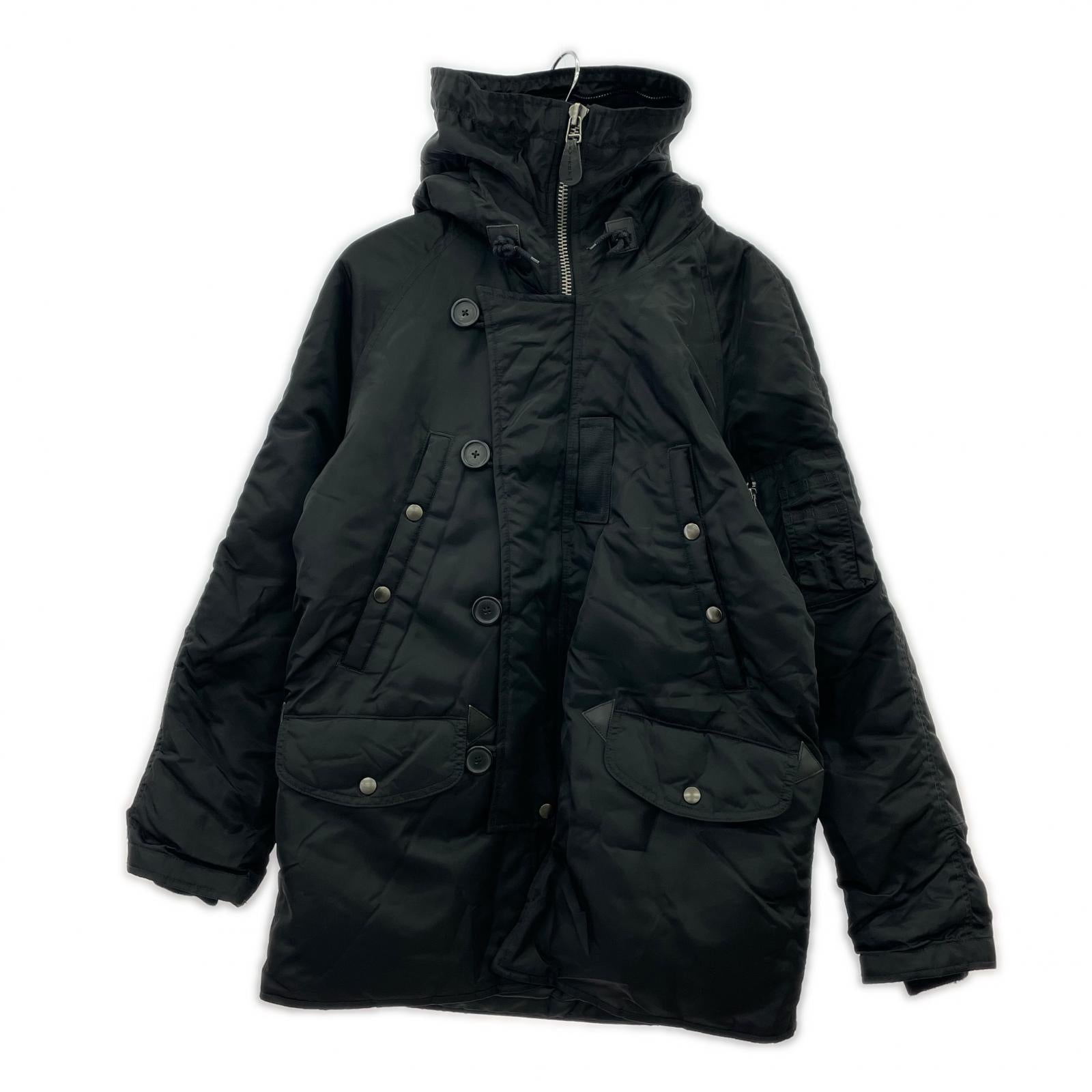 ジャケット AVIREX N-3B フライトジャケット 黒 (M) 6152175 M ブラック