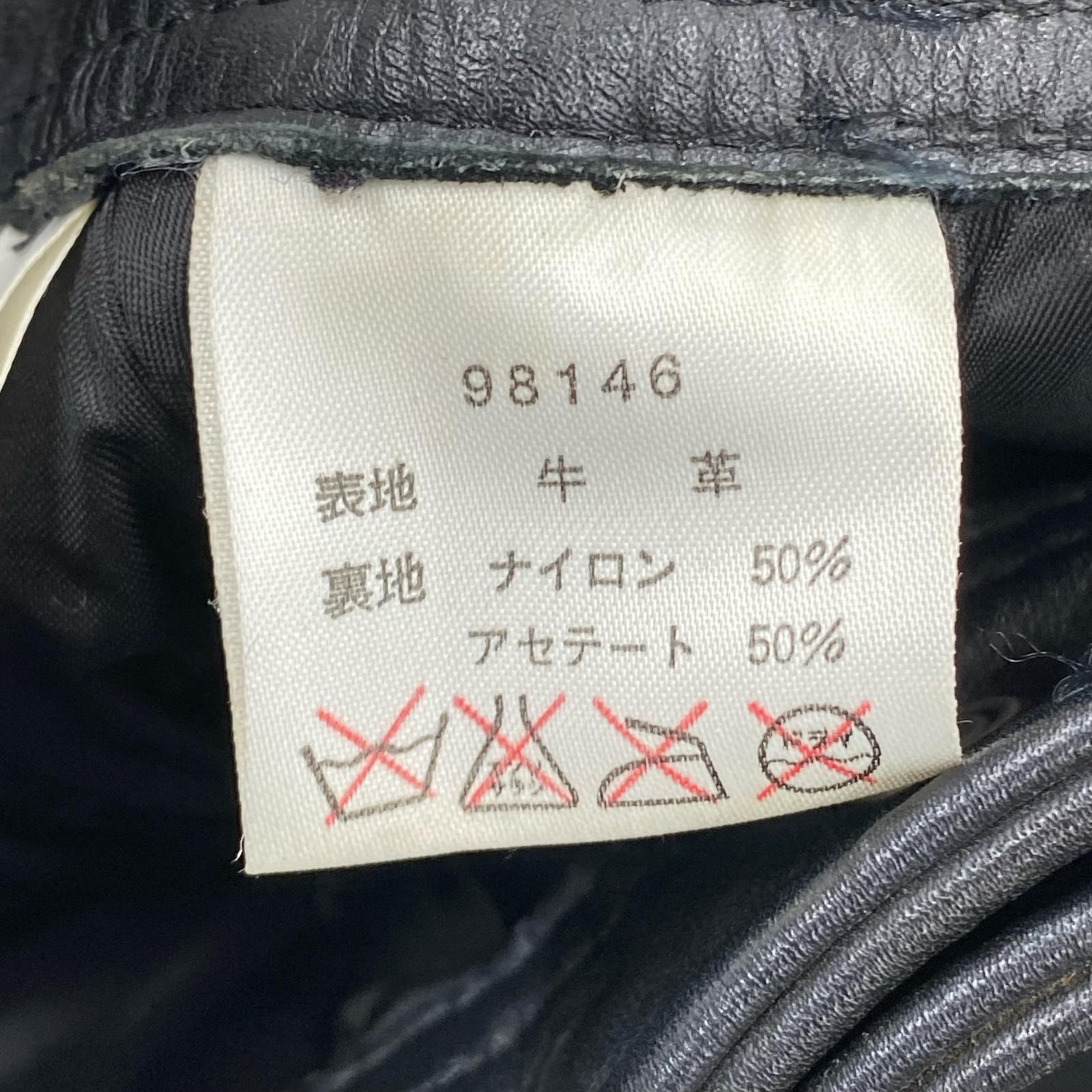 パンツ レザーパンツ 31 ブラック