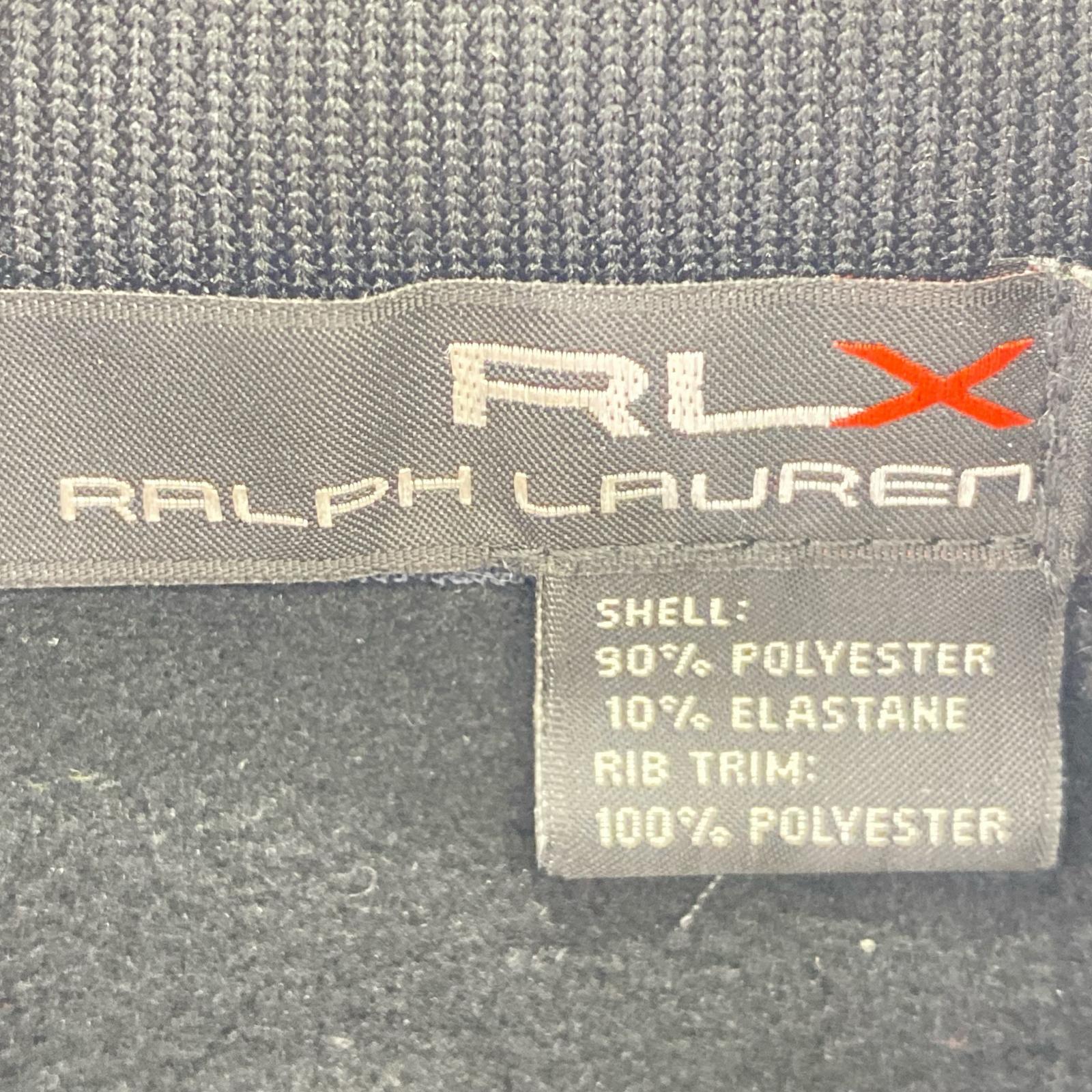 スウェット POLO RALPH LAUREN RLX トラックジャケット RLX FALL2 ブラック