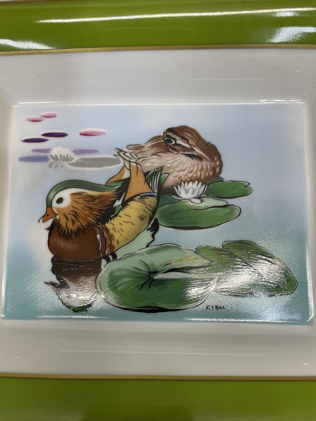 HERMES RYBAL 鳥柄 アッシュトレー