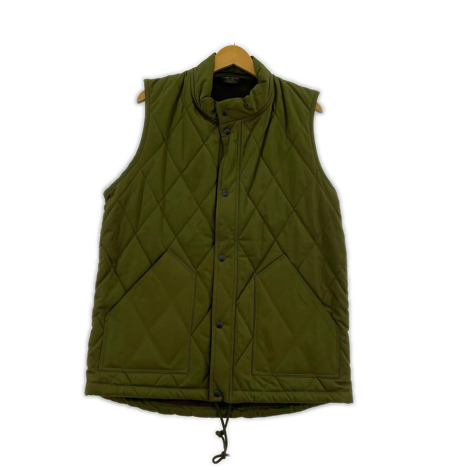 ジャケット MID VENTILE VEST (XL) カーキ カーキ