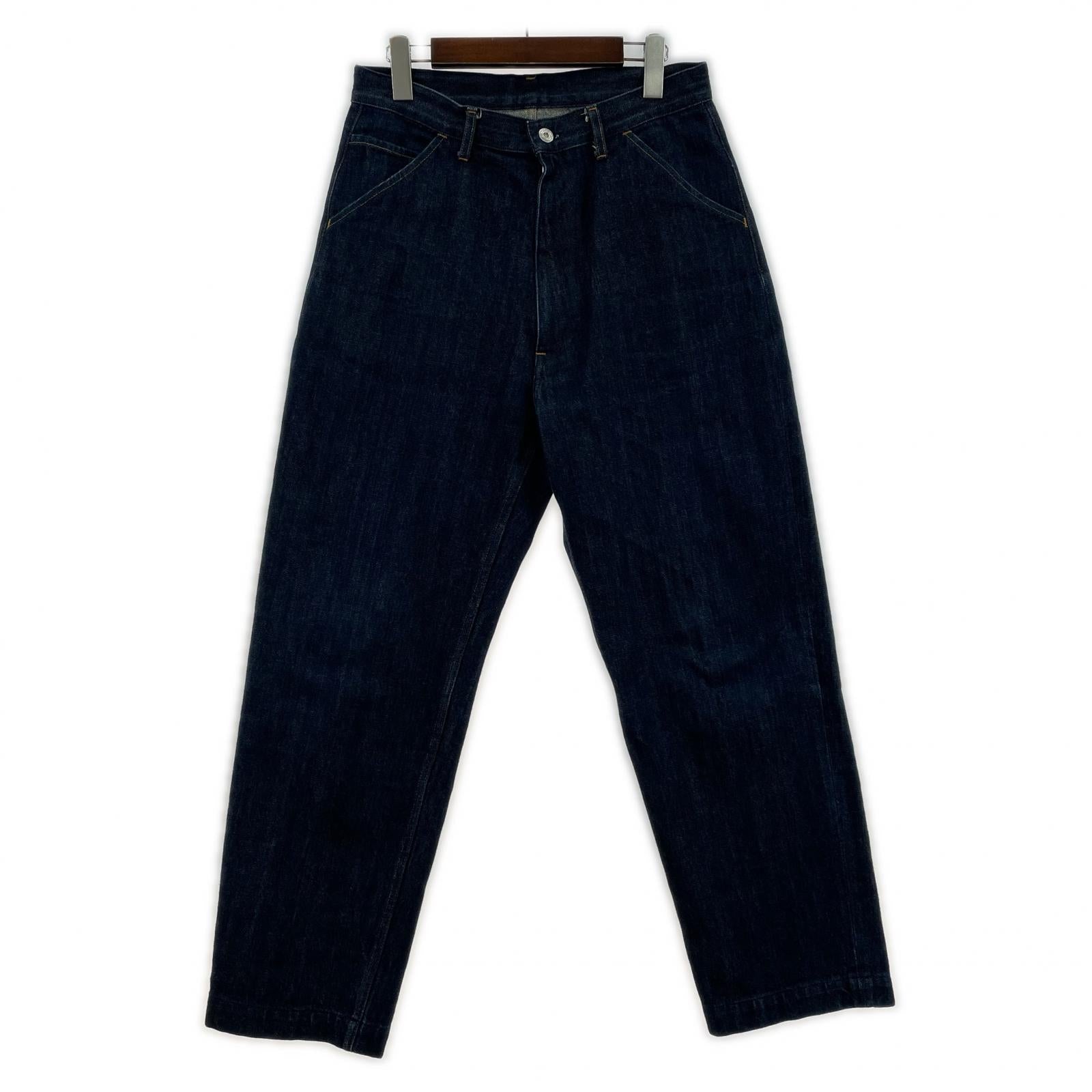 デニムパンツ 5 POCKET WIDE TAPERED DENIM PANTS XX (1) 1 ブルー