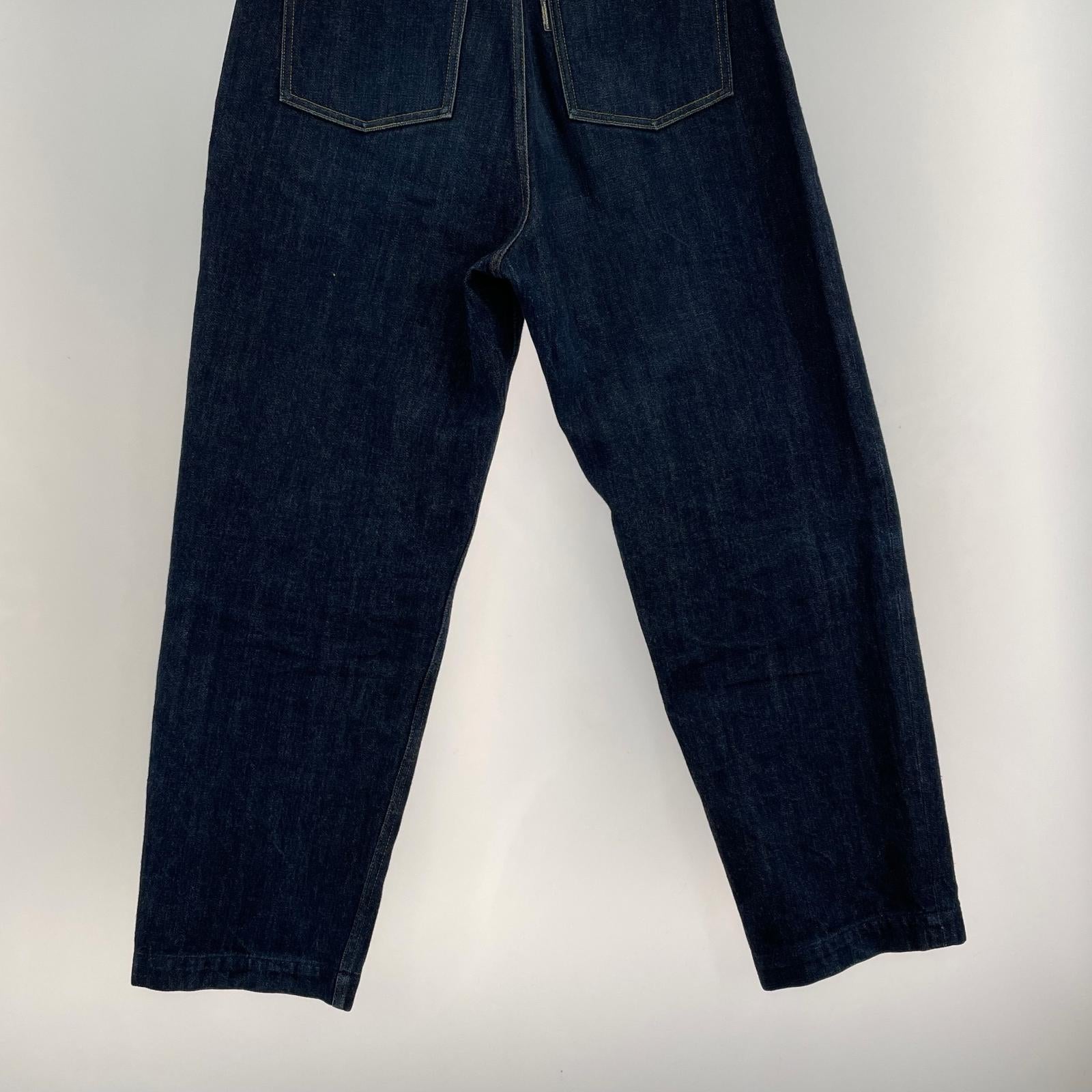 デニムパンツ 5 POCKET WIDE TAPERED DENIM PANTS XX (1) 1 ブルー