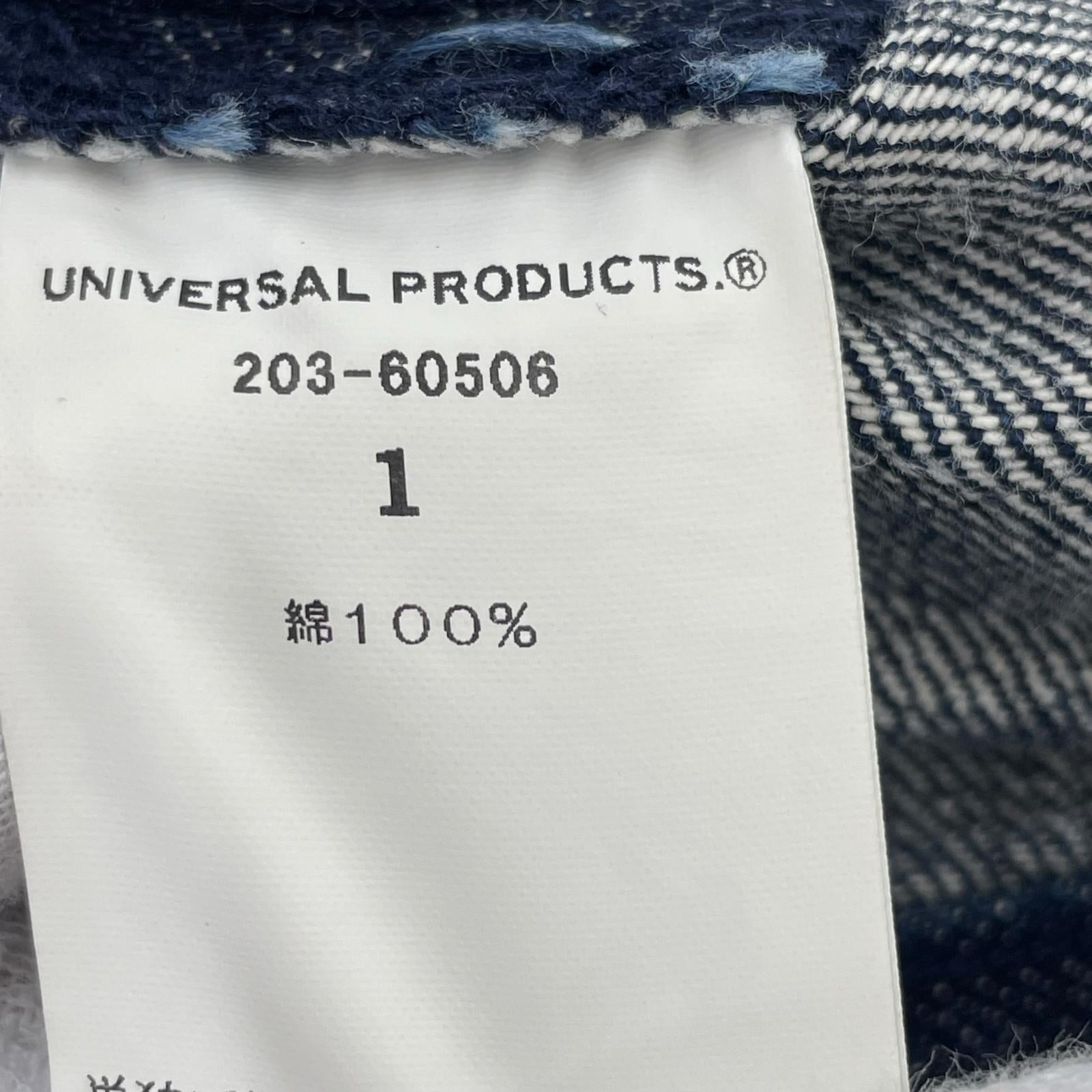 デニムパンツ 5 POCKET WIDE TAPERED DENIM PANTS XX (1) 1 ブルー