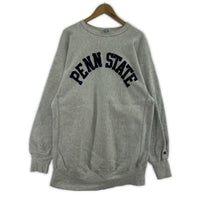 スウェット 90s USA製 PENN STATE リバースウィーブ スウェット(XXL) グレー