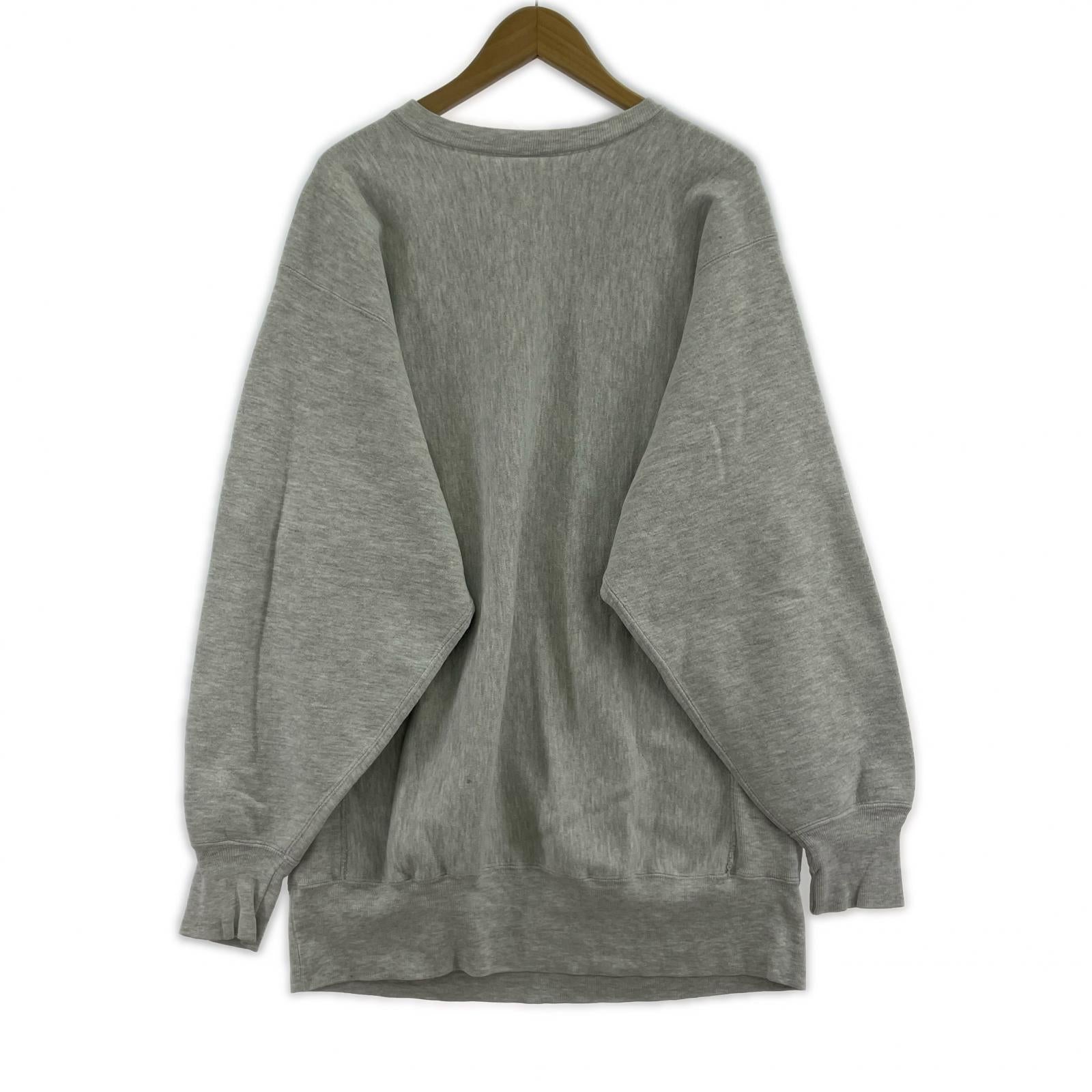 スウェット 90s USA製 PENN STATE リバースウィーブ スウェット(XXL) グレー