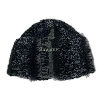 ニットキャップ supreme tinsel stripe beanie ブラック