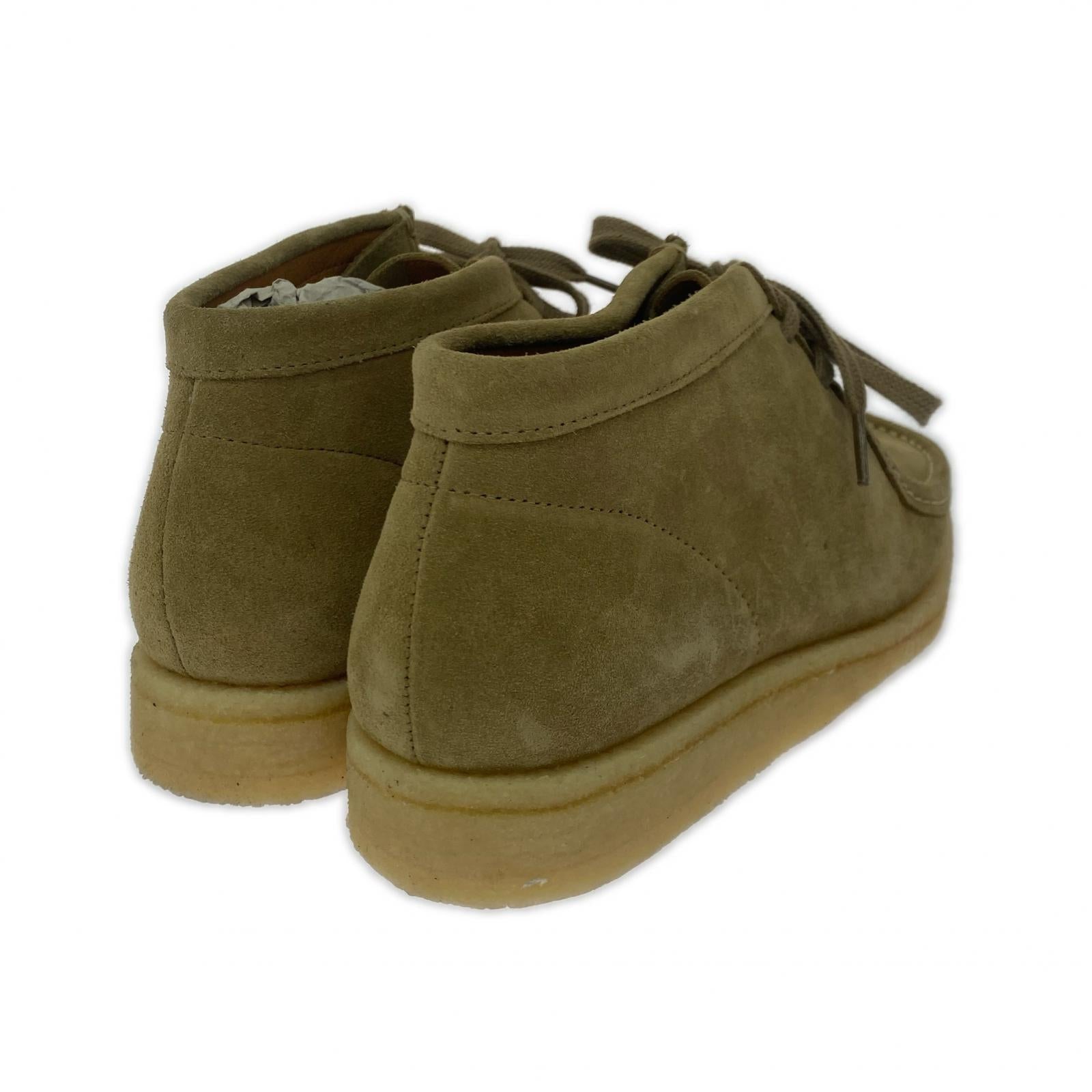 ブーツ Padmore&Barnes P404 Wallabee ワラビー UK9 ベージュ