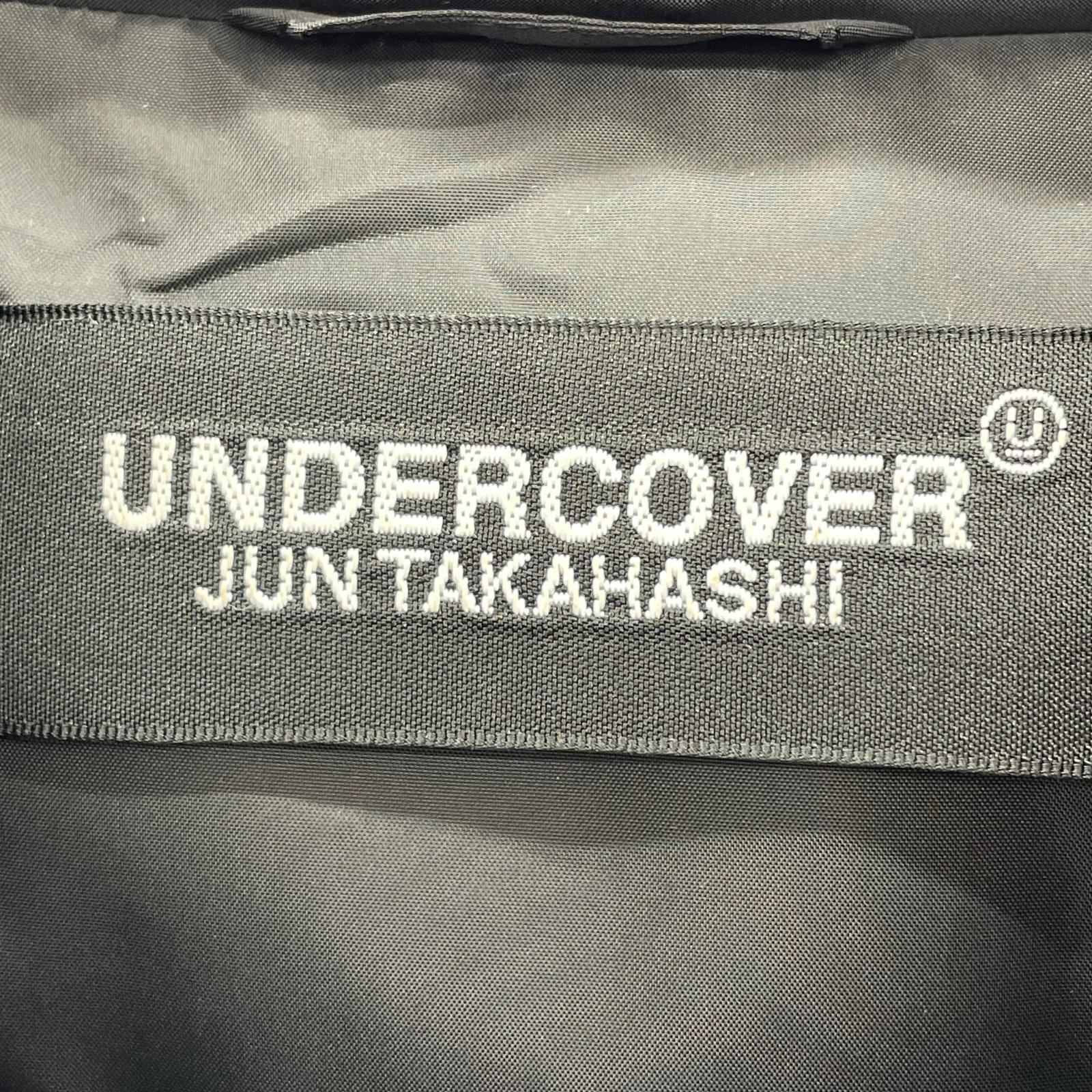 ジャケット 24AW USED加工 レザースリーブダウンジャケット (4) 黒 4 ブラック