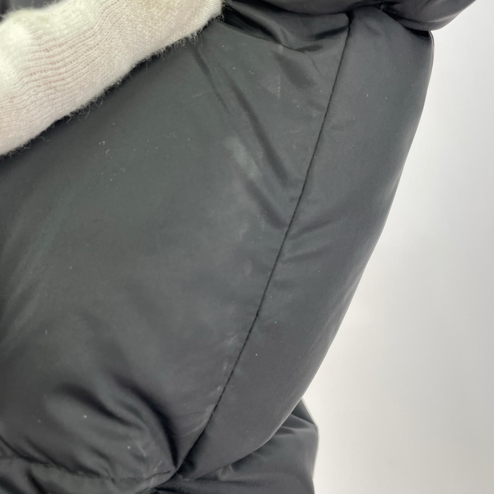 ジャケット 24AW USED加工 レザースリーブダウンジャケット (4) 黒 4 ブラック