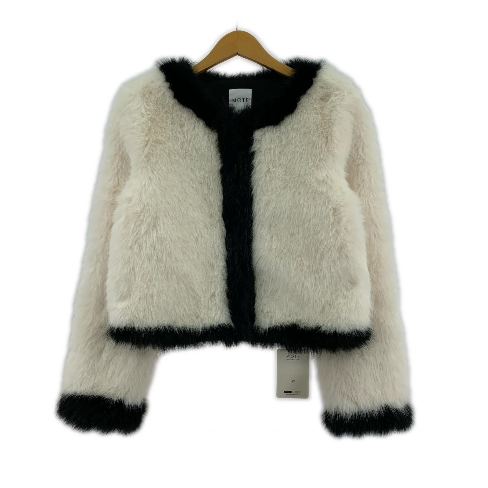 ジャケット フェイクファージャケット XS WHT ホワイト