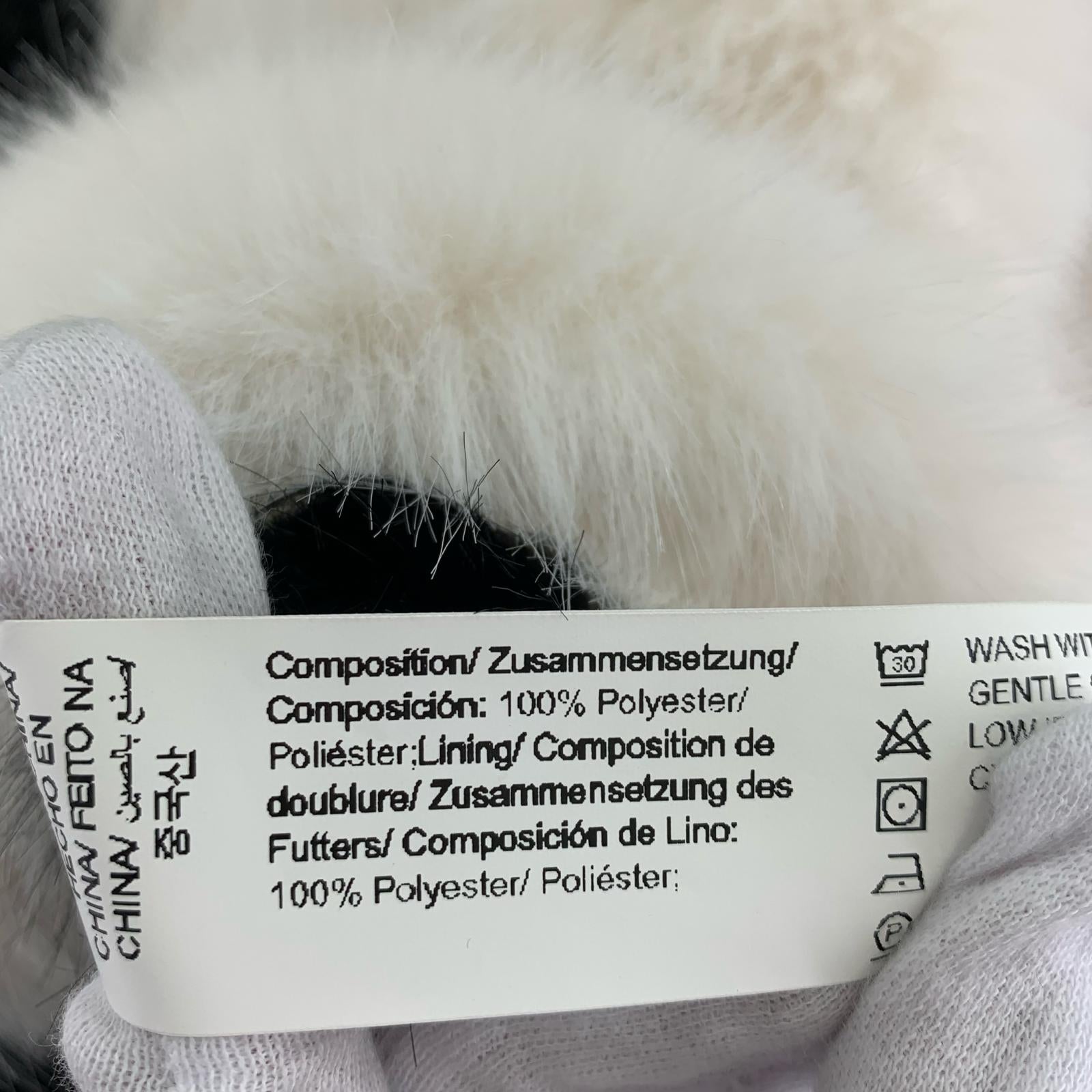 ジャケット フェイクファージャケット XS WHT ホワイト