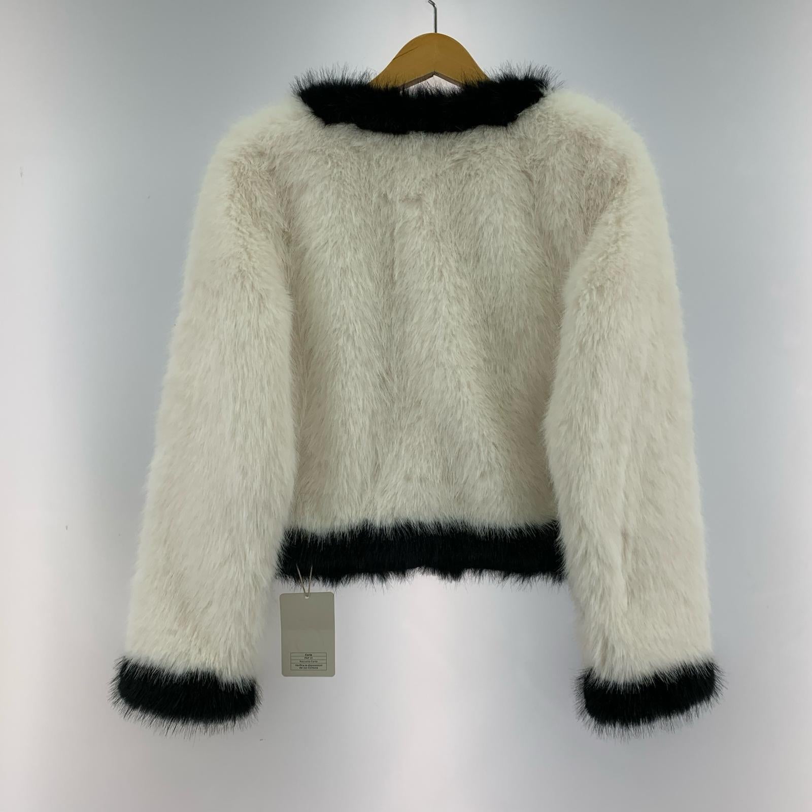 ジャケット フェイクファージャケット XS WHT ホワイト