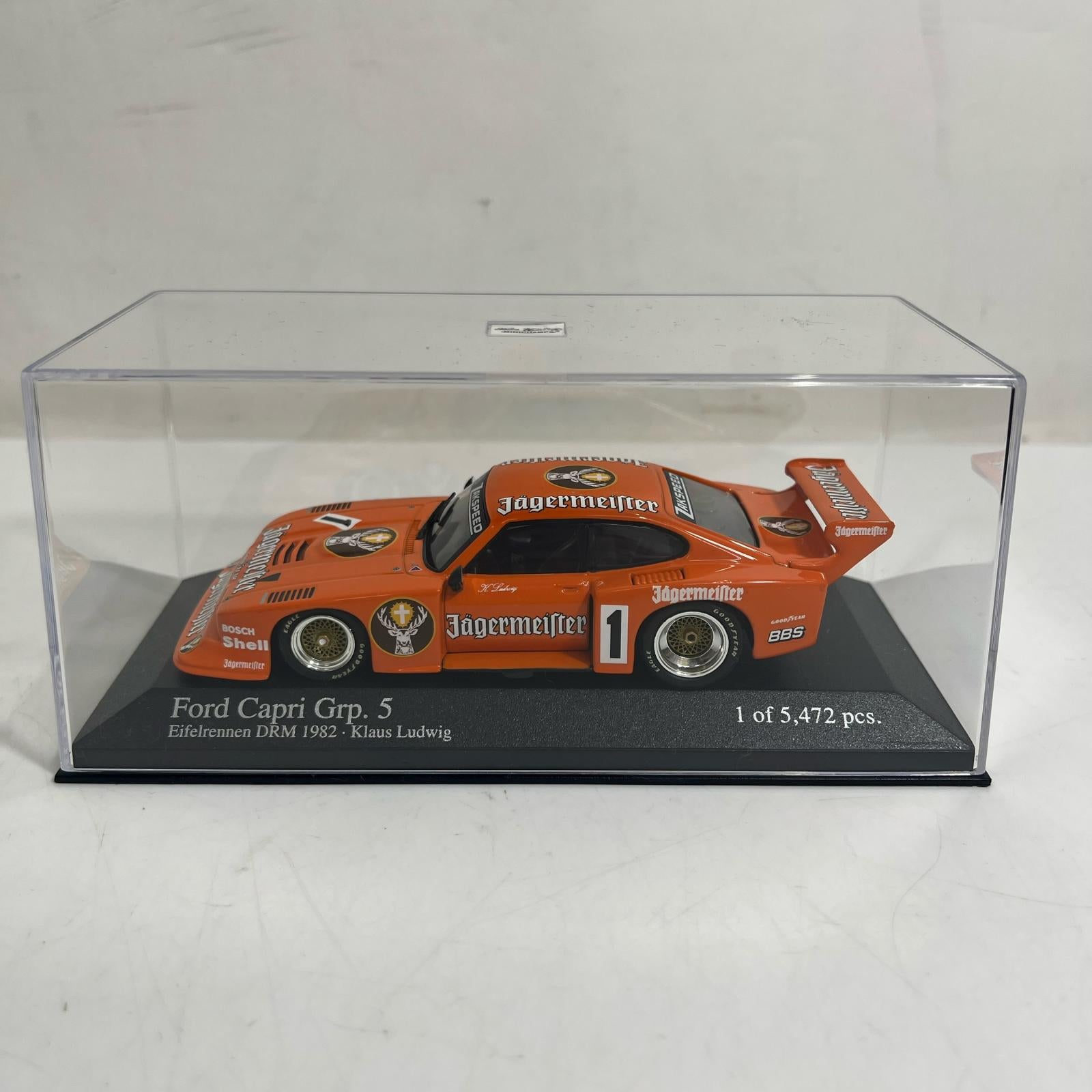 フォード カプリ ターボ Gr.5 アイフェルレンネン DRM 1982 フォード カプリ ターボ Gr.5 アイフェルレンネン DRM 1982 MINICHAMPS スケールカー