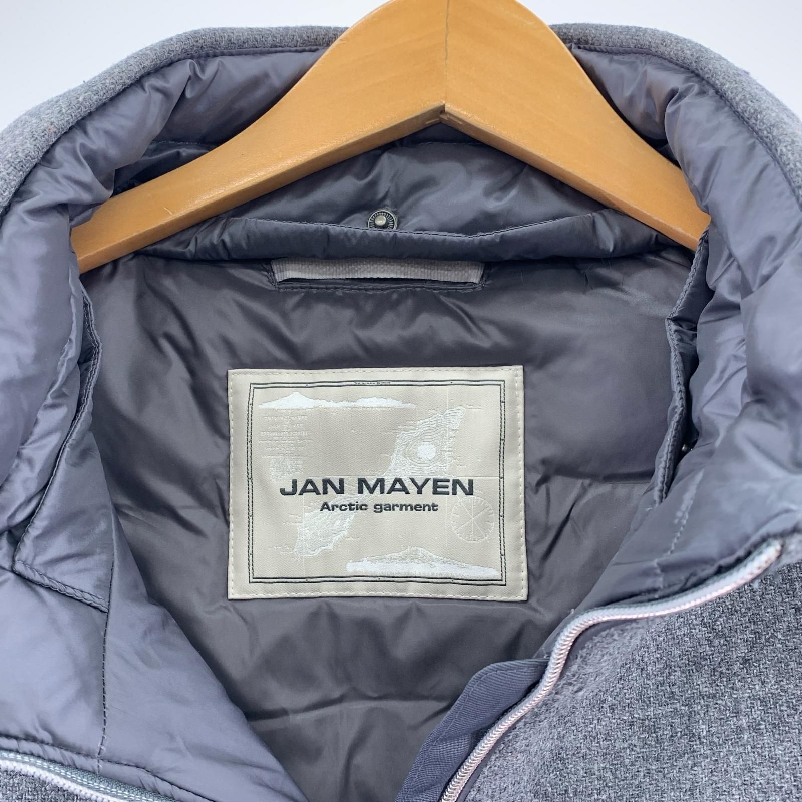 ダウンジャケット JAN MAYEN 切替ダウンコート CARLA-KE-7A 40 グレー
