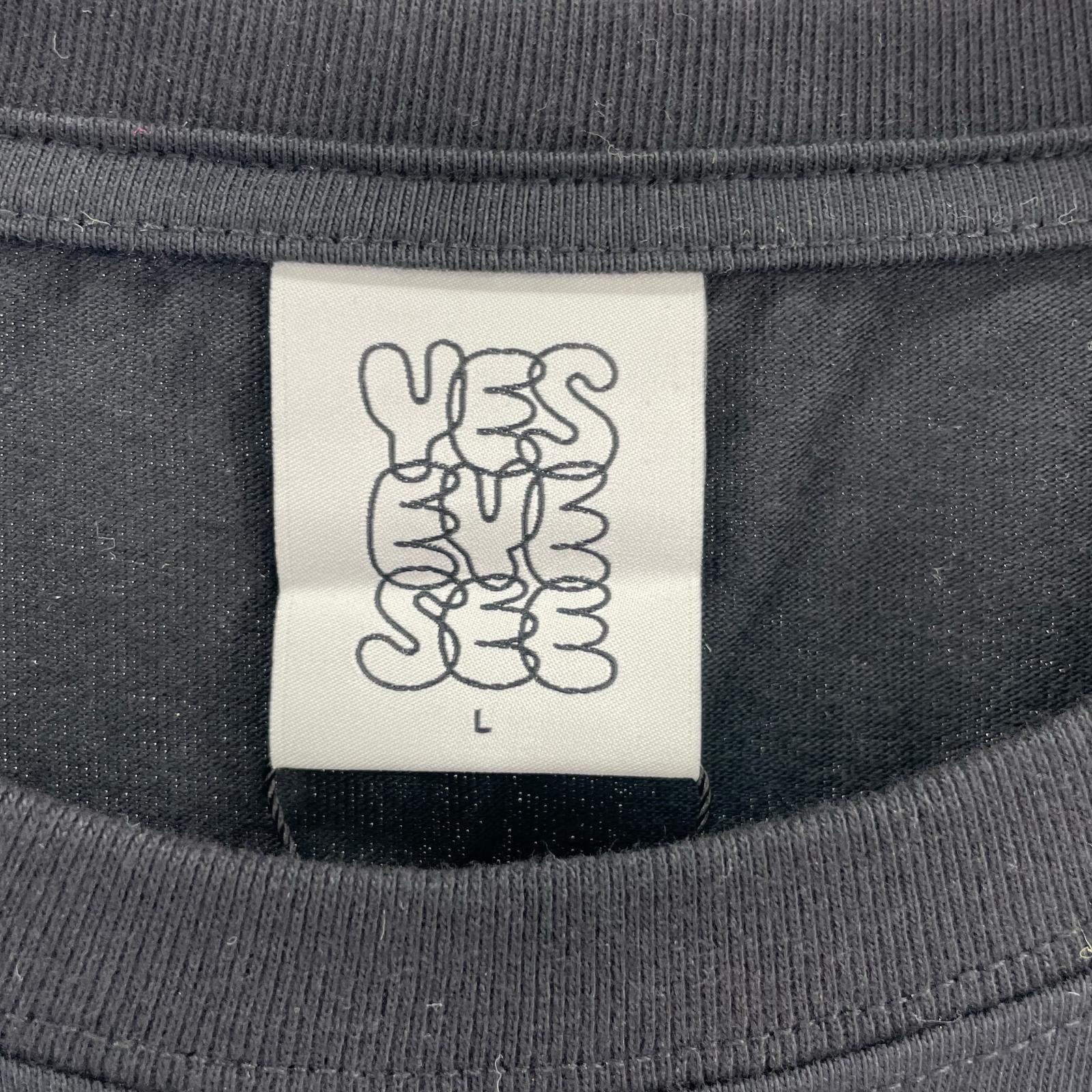 半袖Tシャツ YES EYE SEE TOKYO F&F TEE 黒 (L) L ブラック