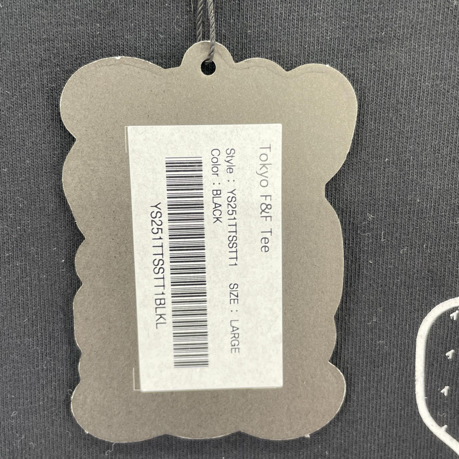 半袖Tシャツ YES EYE SEE TOKYO F&F TEE 黒 (L) L ブラック