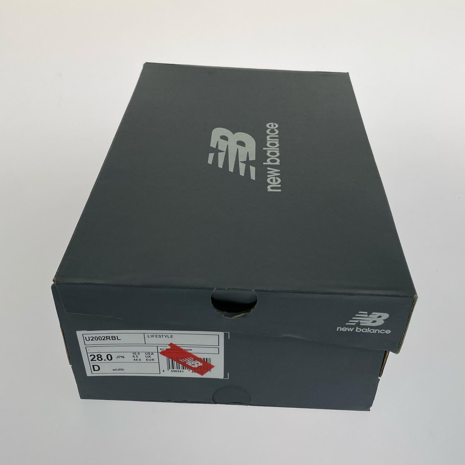 スニーカー U2002RBL 28cm (US10 UK9 1/2 EU46) ブラック