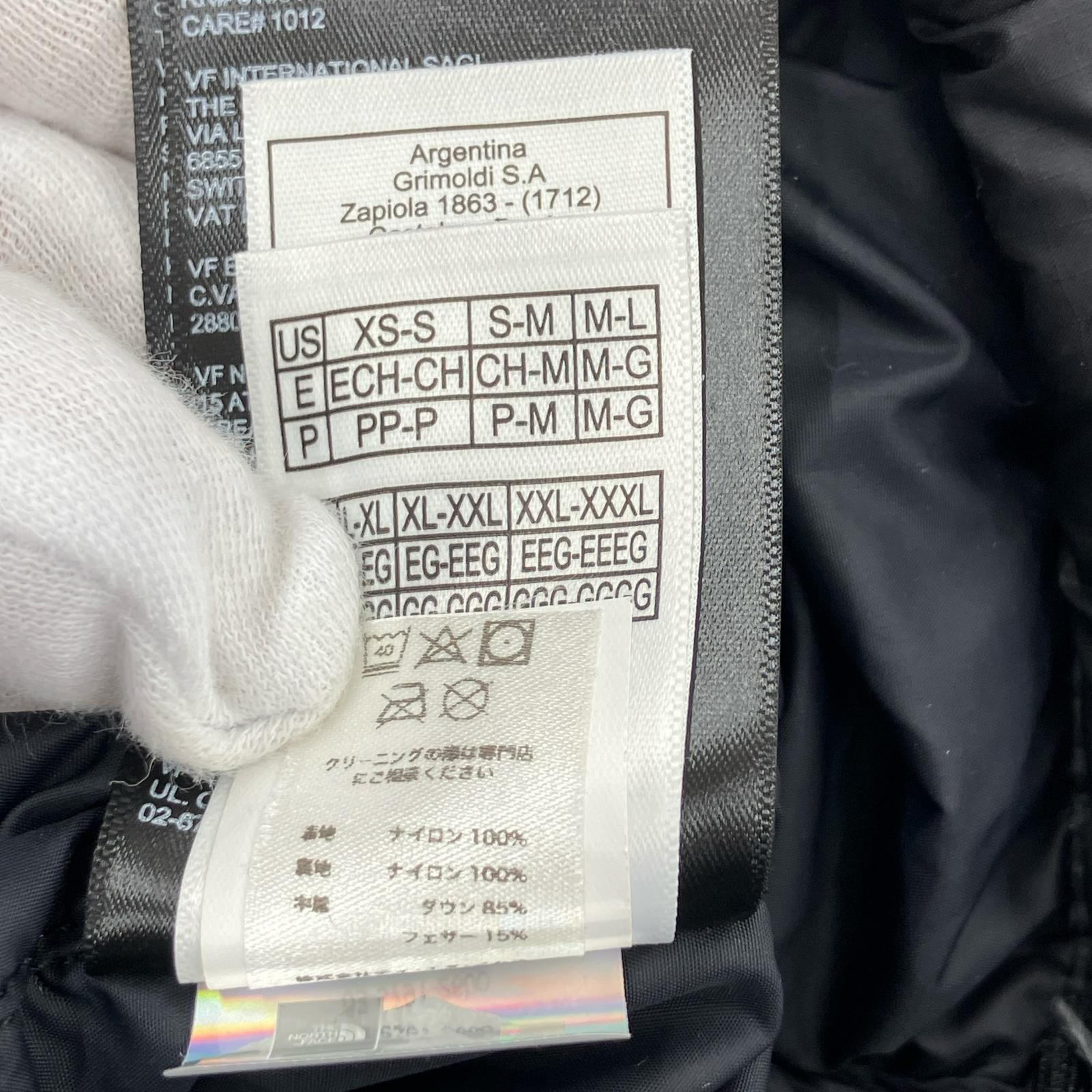 ダウンジャケット 1996 RETRO NUPTSE JACKET L 黒 L ブラック