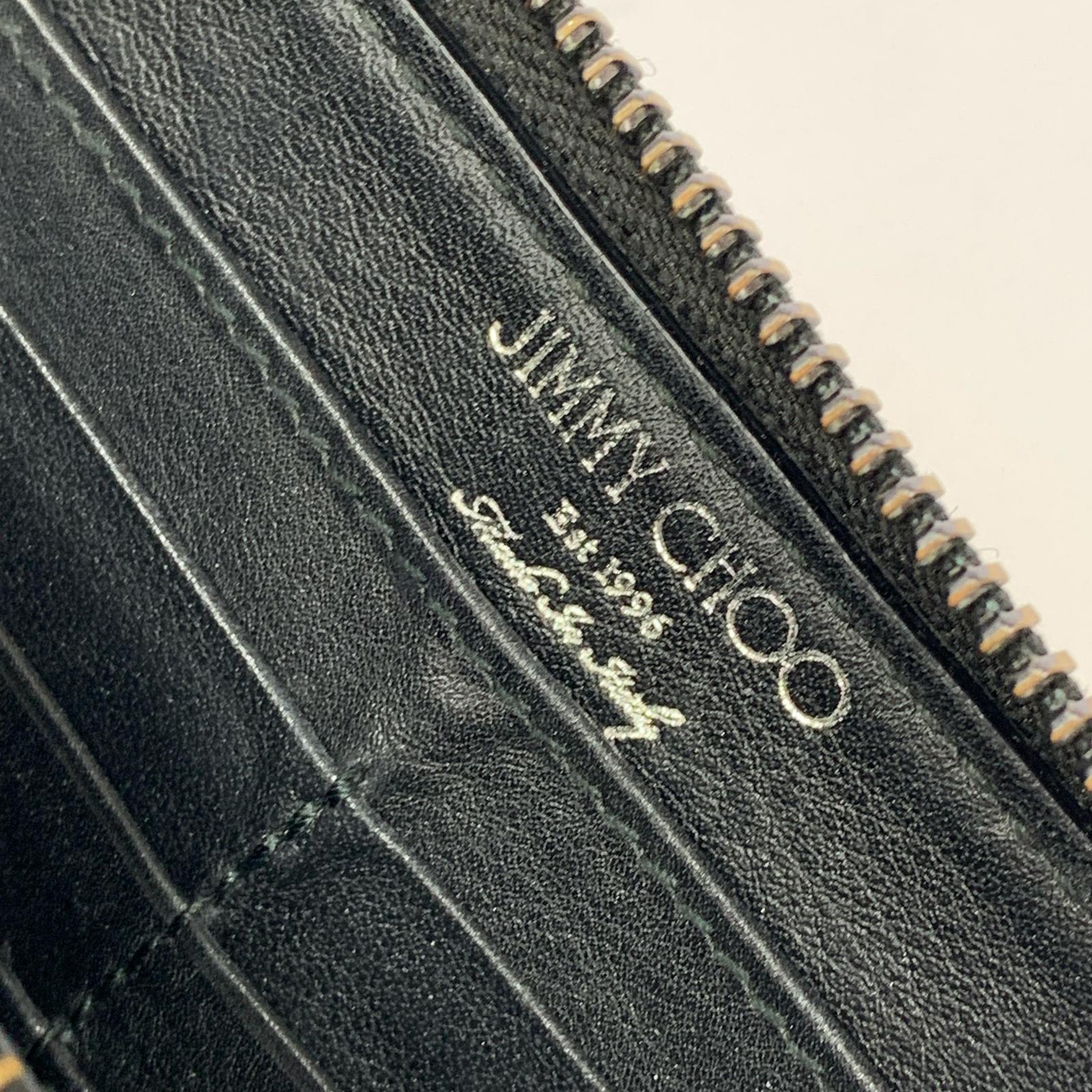 長財布 Studs Leather Long Wallet BLK ブラック