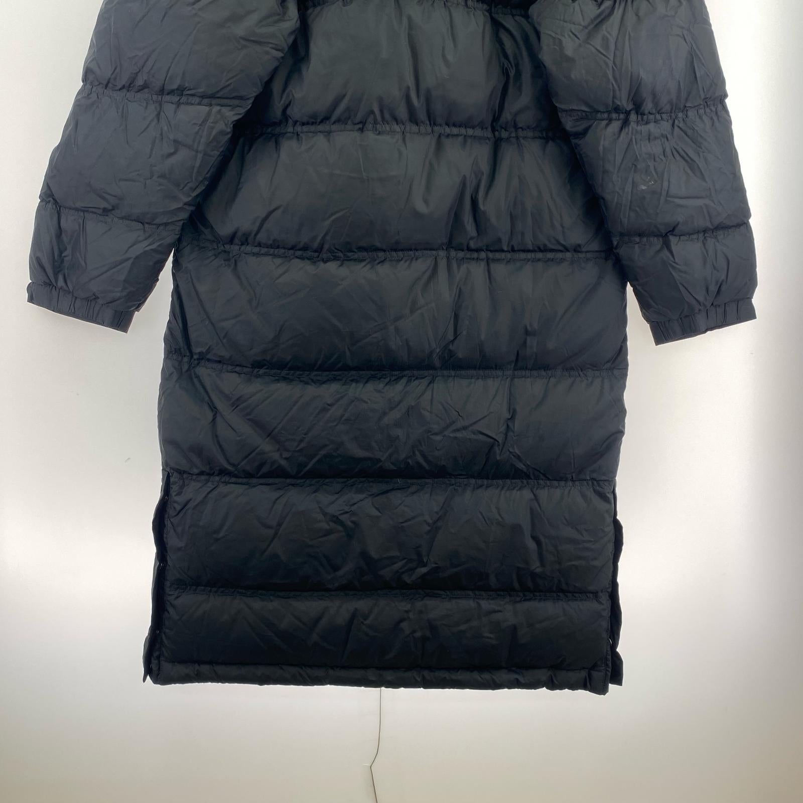 ダウンジャケット NIKE ダウンロングコート ベンチコート 319053-010 L ブラック
