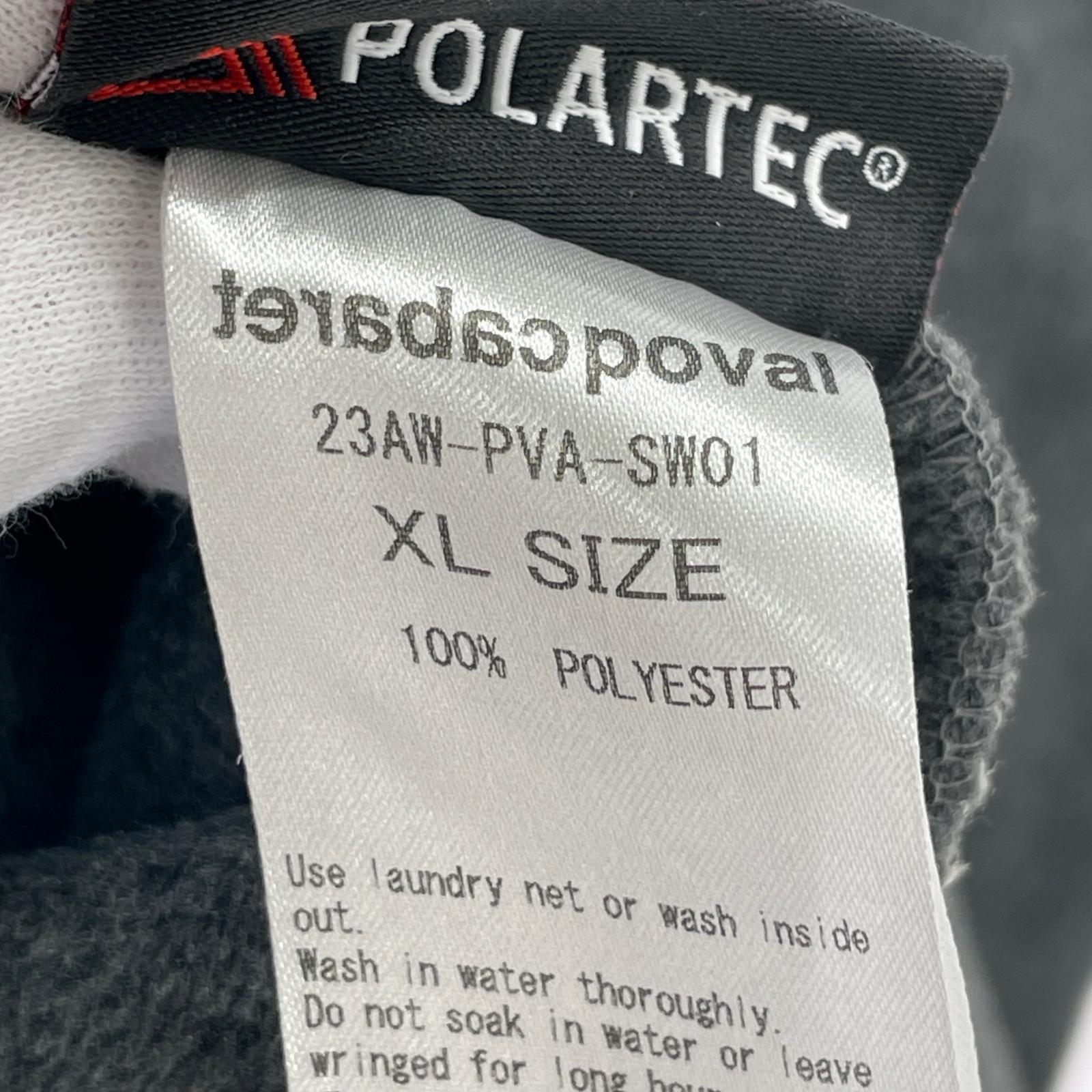 スウェット Cabaret Poval ESW FLEECE SMOCK (XL) グレー グレー