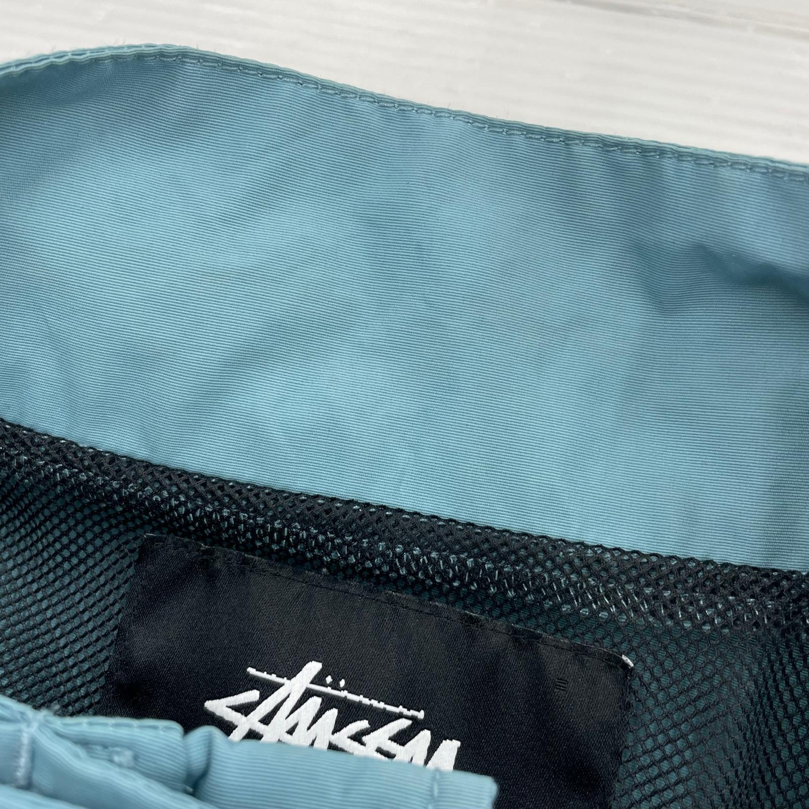 ジャケット STUSSY CARGO JACKET カーゴジャケット M ブルー M ブルー