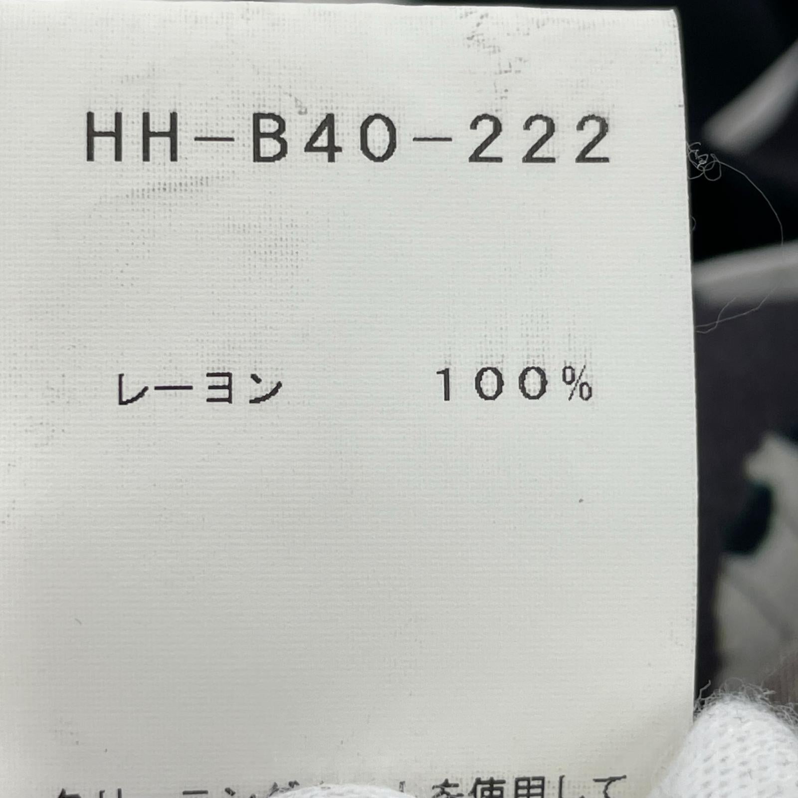 長袖シャツ Yohji Yamamoto POUR HOMME 19SS 全部やって死ねブラウス 2 ブラック 2 ブラック