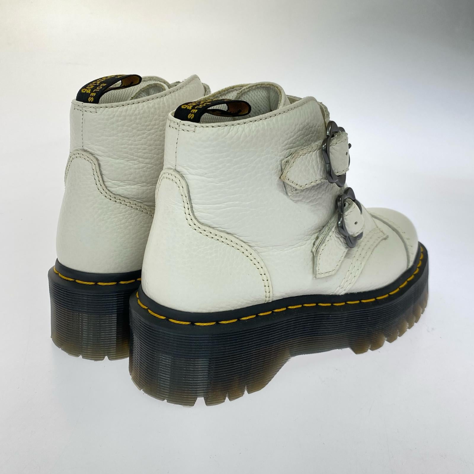ブーツ DEVON FLWR 24.0cm 白 27642100 23.5cm (US5 1/2 UK5 EU37) ホワイト