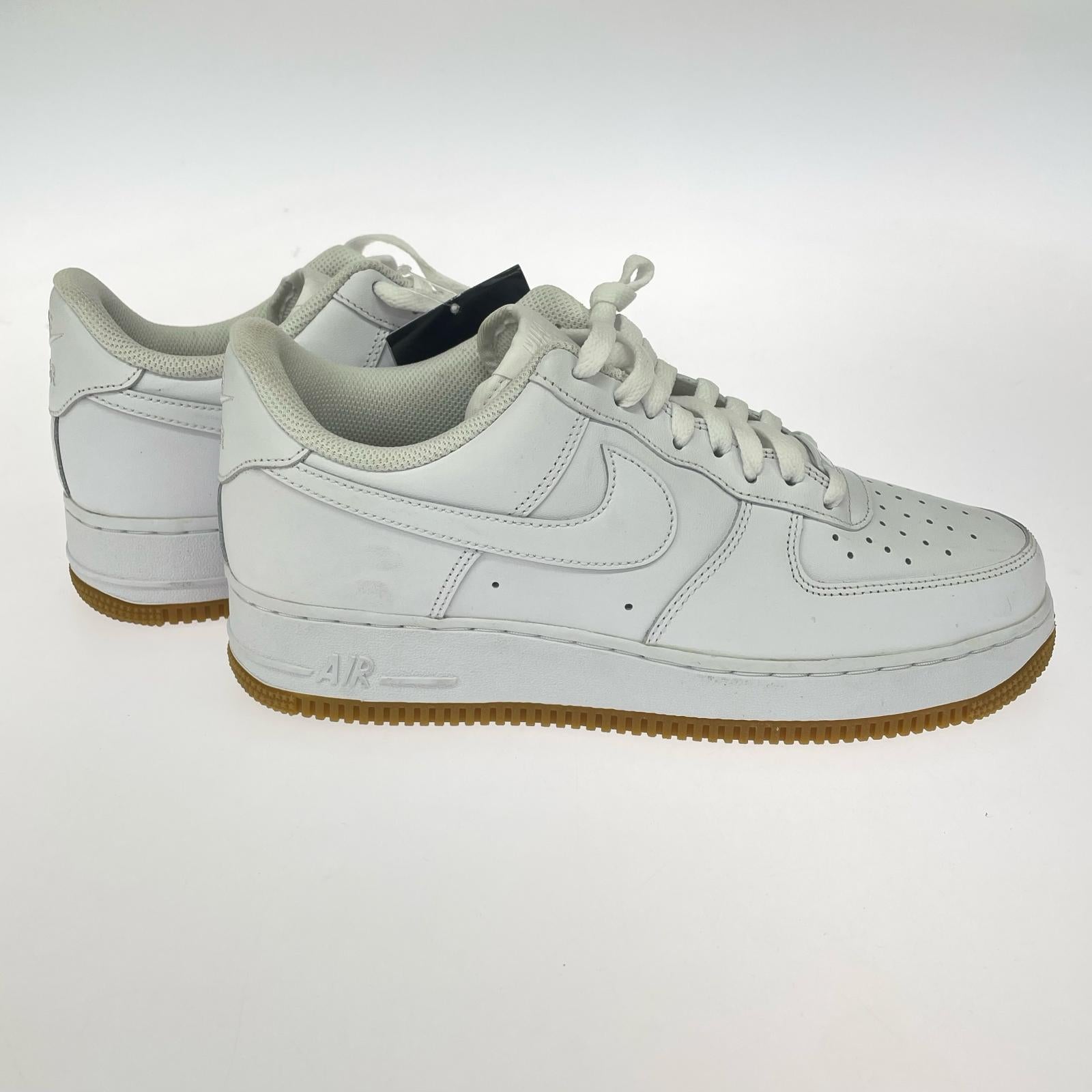 スニーカー NIKE AIR FORCE 1 Low White/Gum スニーカー 27.0 ホワイト 27cm (US9 UK8 1/2 EU44) ホワイト